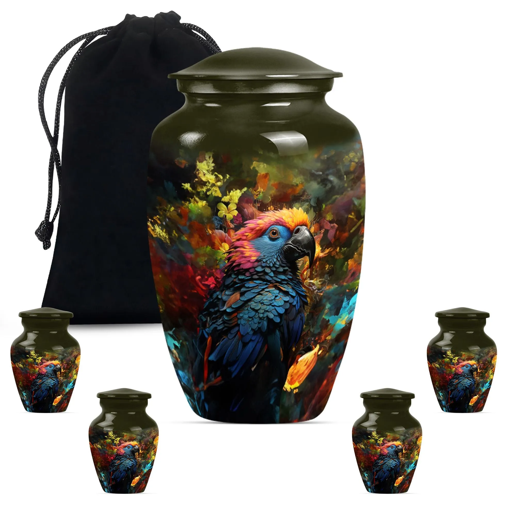 Puffin Bird Elegy - Lasting Tribute Cremation Urn For Ashes