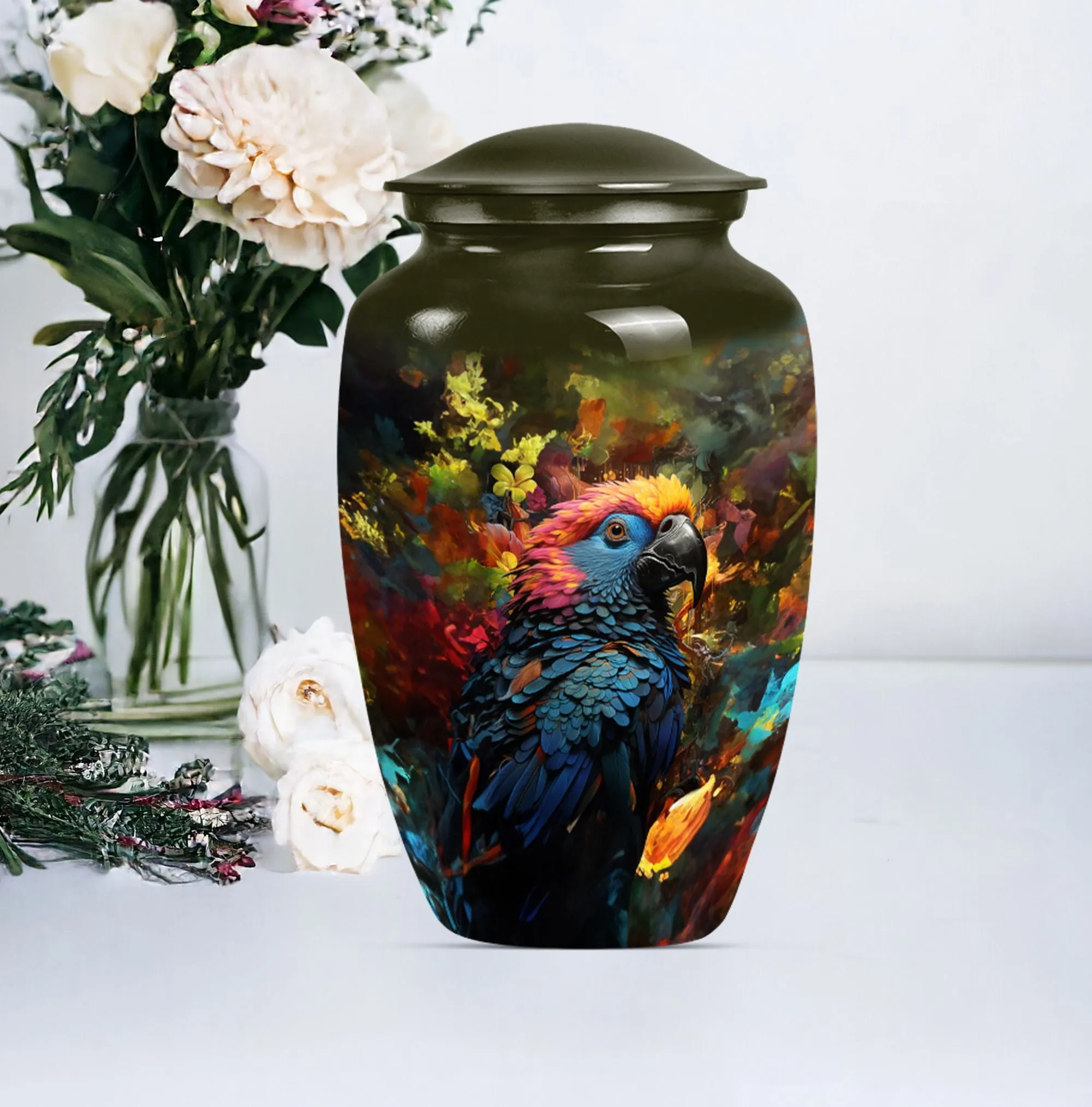 Puffin Bird Elegy - Lasting Tribute Cremation Urn For Ashes