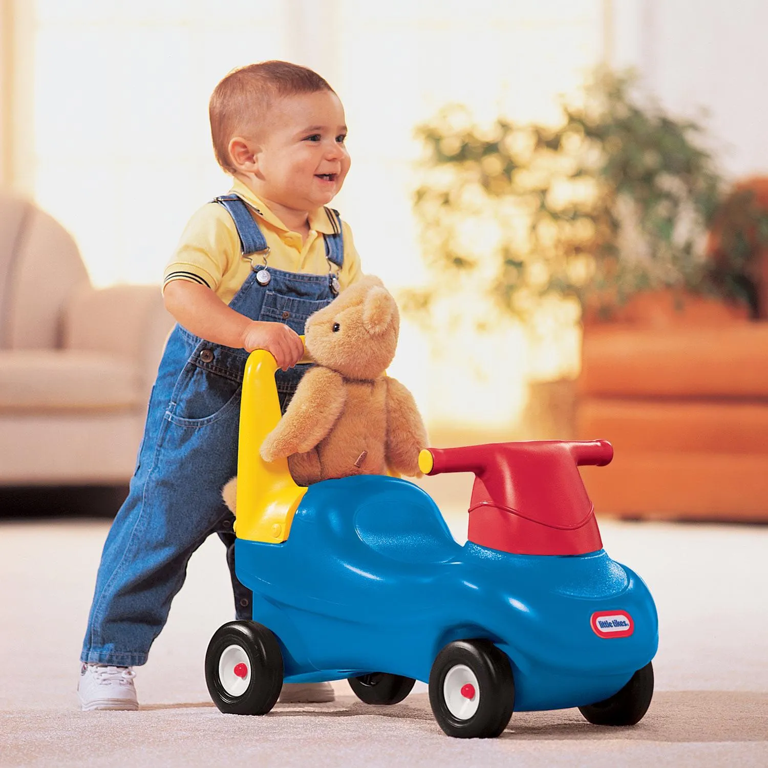 Push & Ride Racer – 2-in-1 Toddler Ride-On & Walker