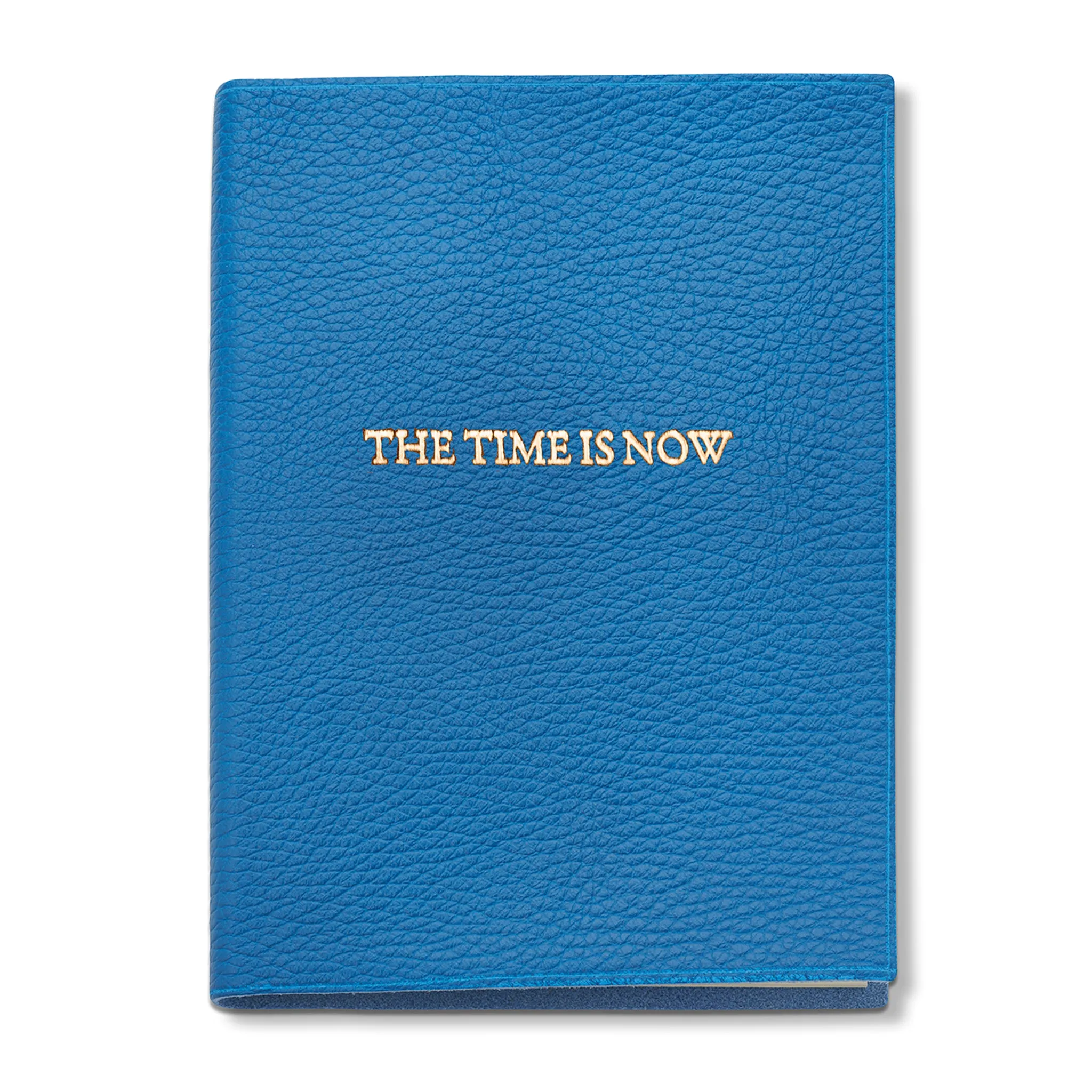 "The Time is Now" Leather Journal