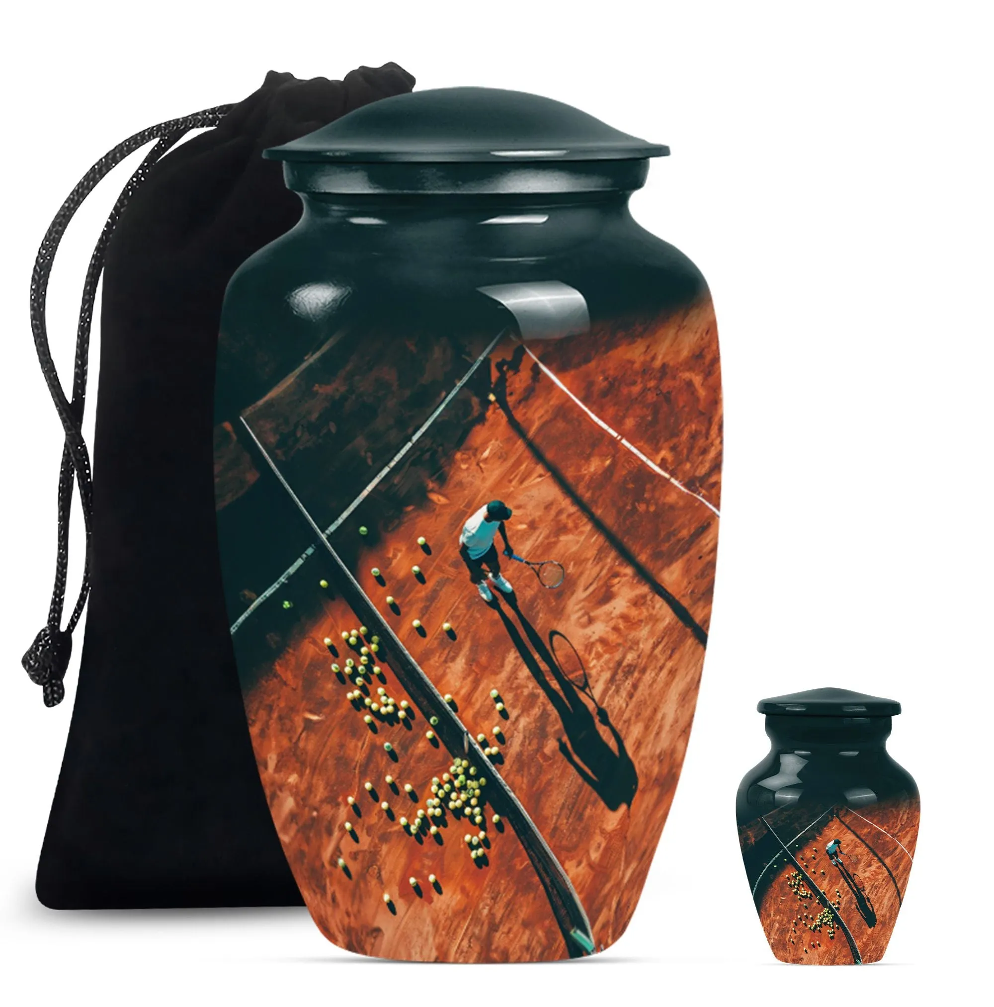 Recall the Love Tennis Urn | Forever Memorial Cremation Container