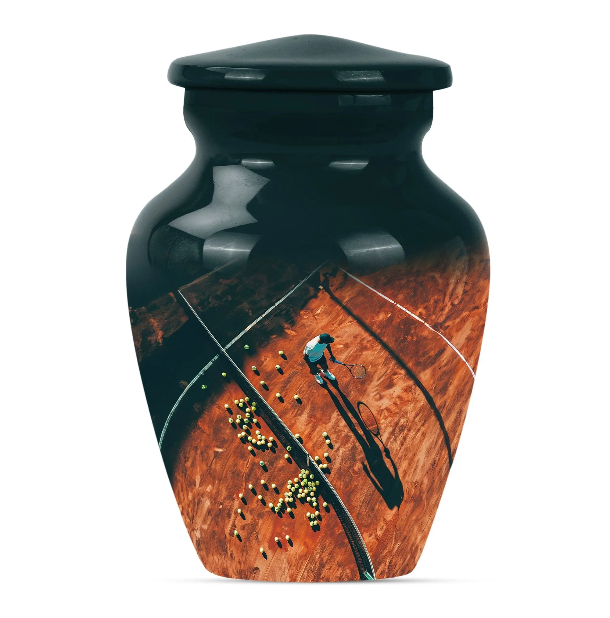 Recall the Love Tennis Urn | Forever Memorial Cremation Container