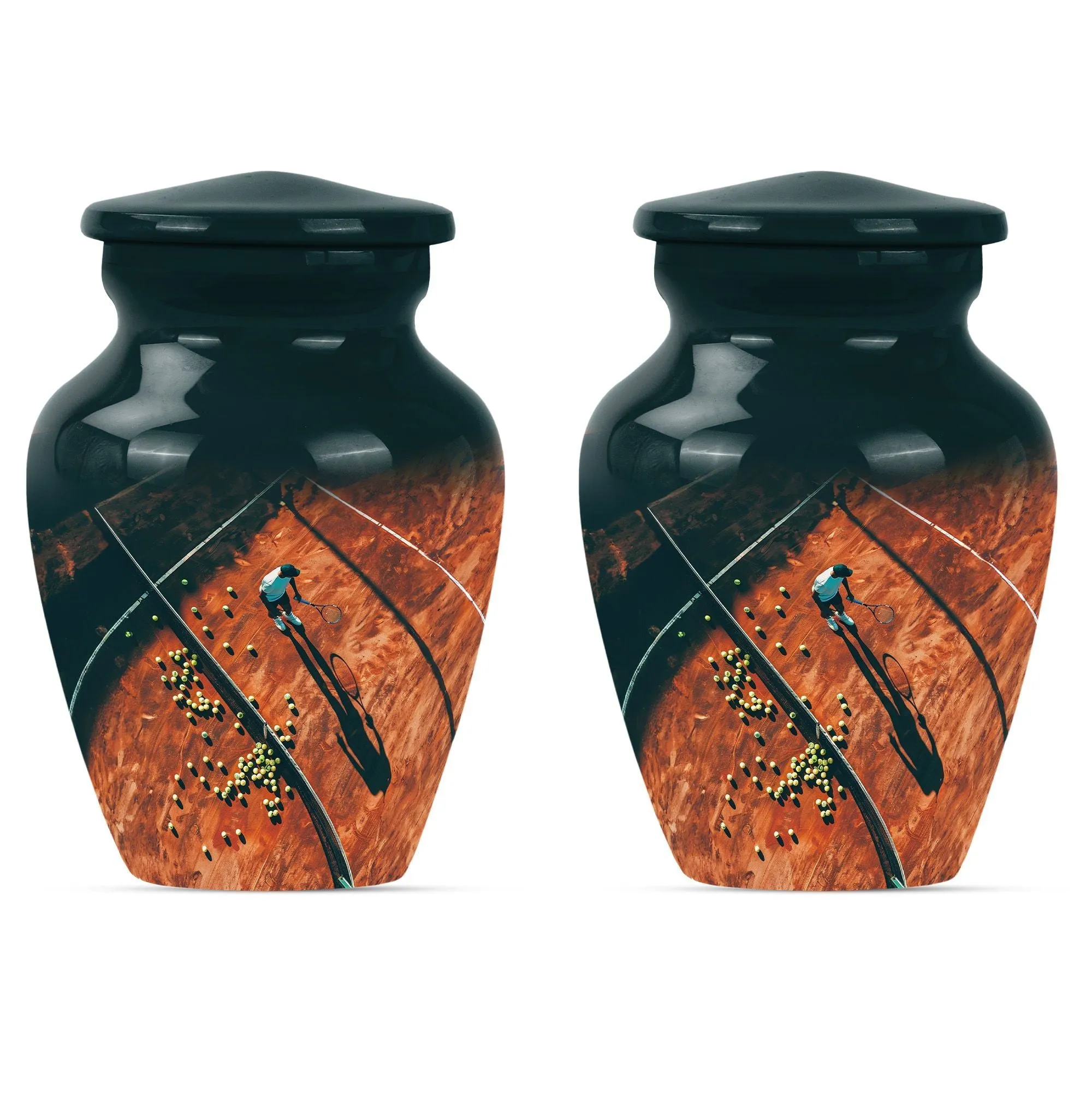 Recall the Love Tennis Urn | Forever Memorial Cremation Container