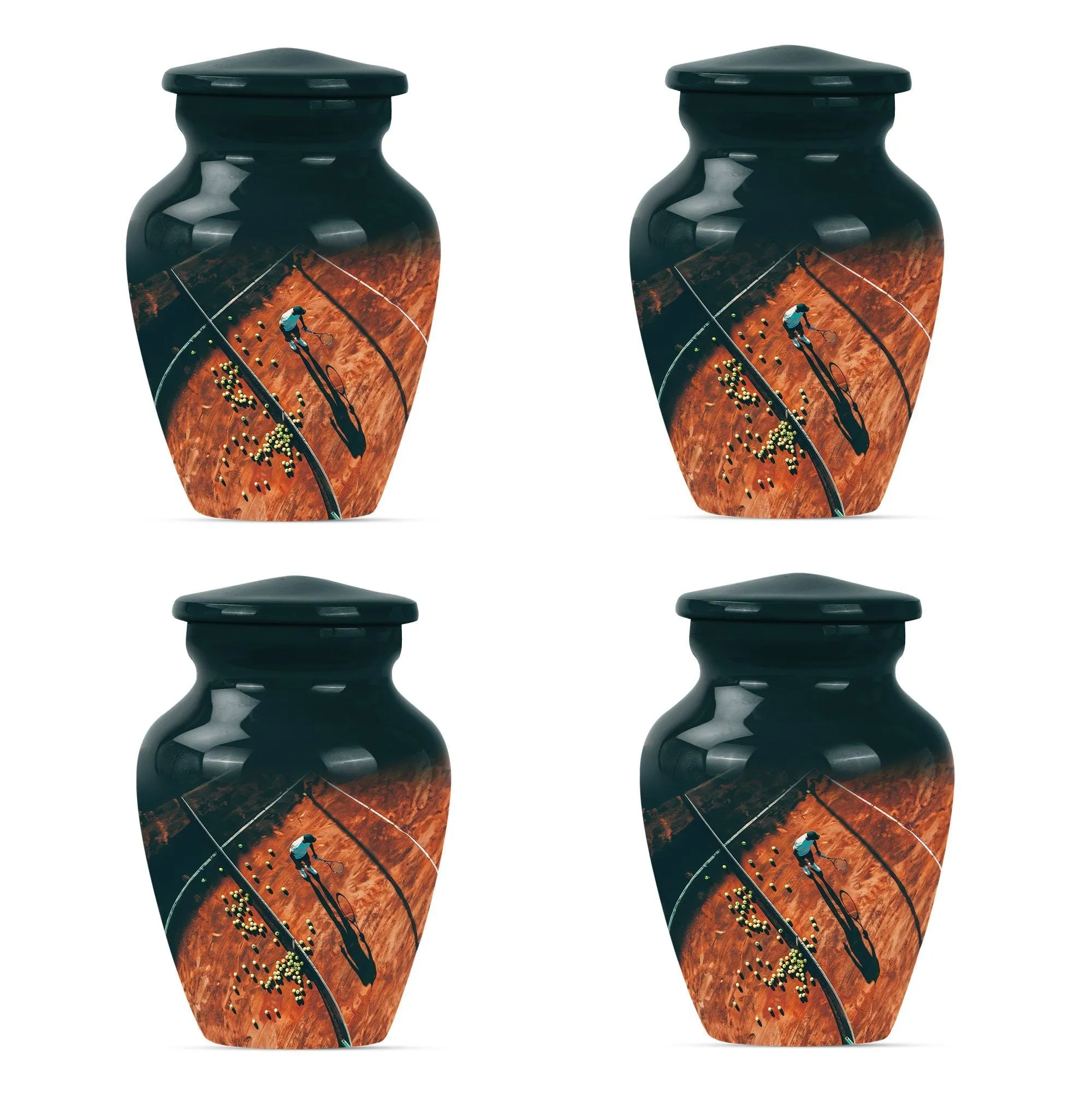 Recall the Love Tennis Urn | Forever Memorial Cremation Container