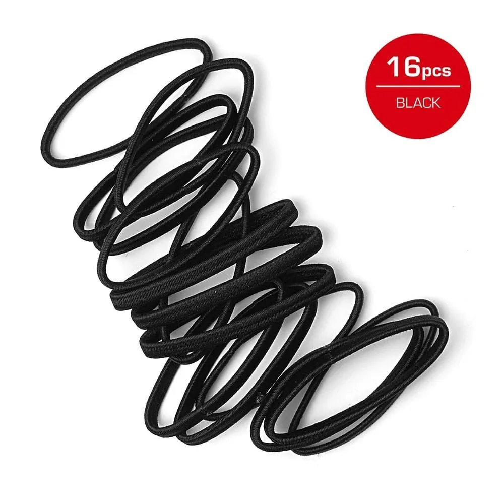 Red by Kiss Flat Elastic Hair Band 5mm - 16 Ct