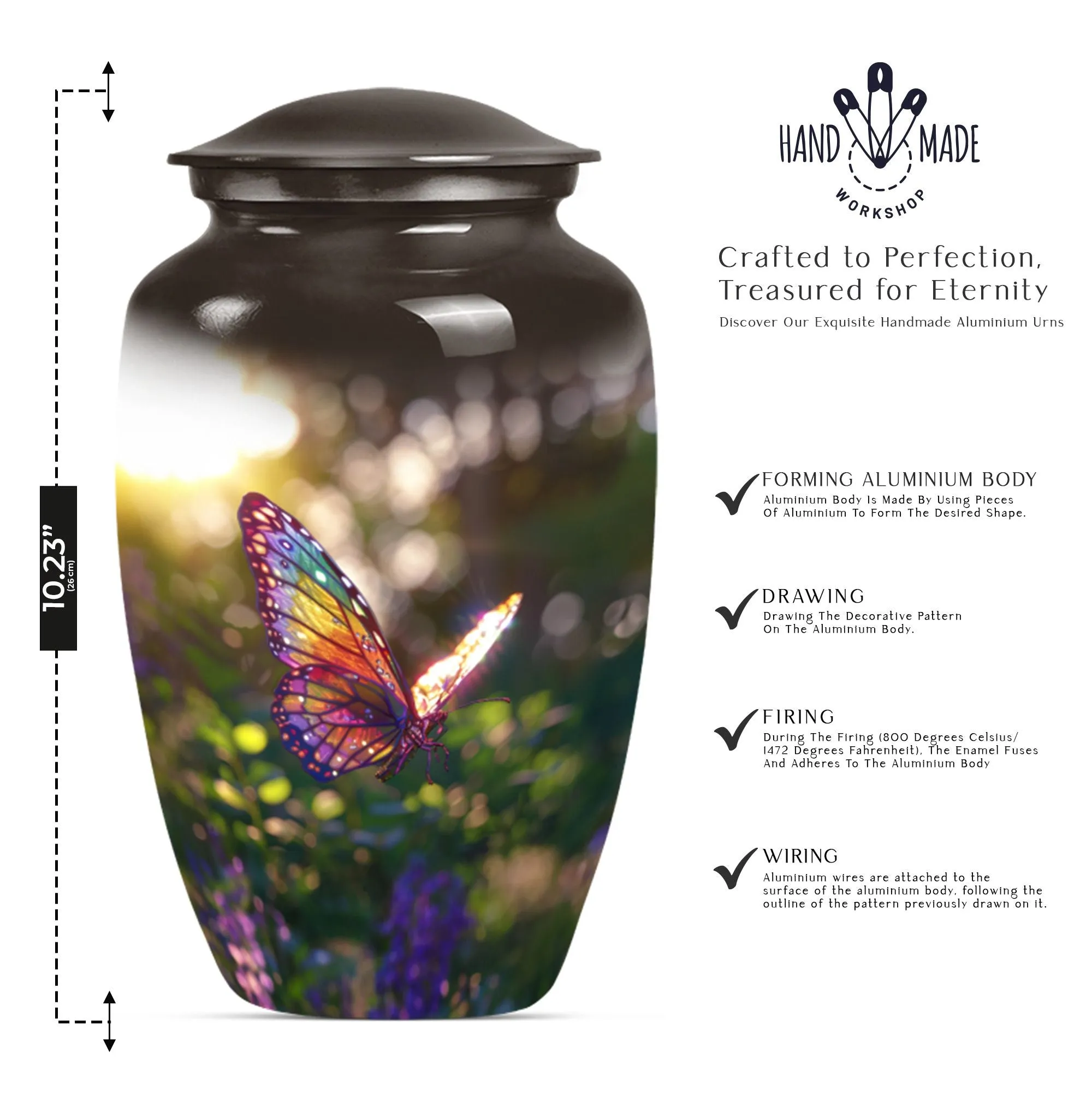 Remembrance Embrace: Butterfly Memorial for Eternal Peace