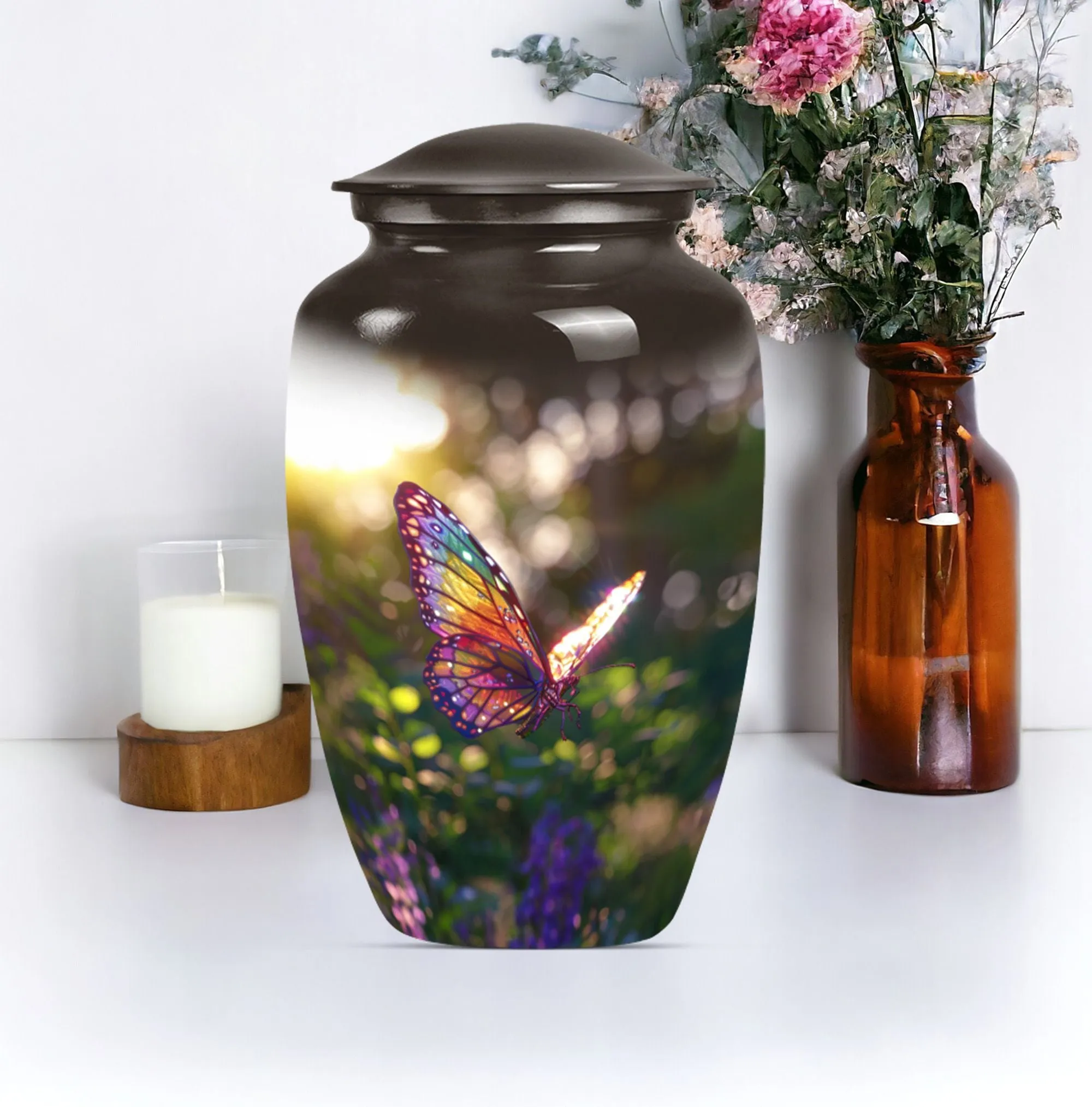 Remembrance Embrace: Butterfly Memorial for Eternal Peace