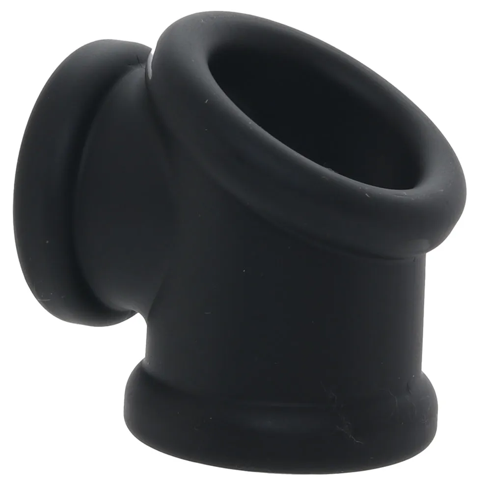 Renegade Piper Cock & Ball Ring in Black