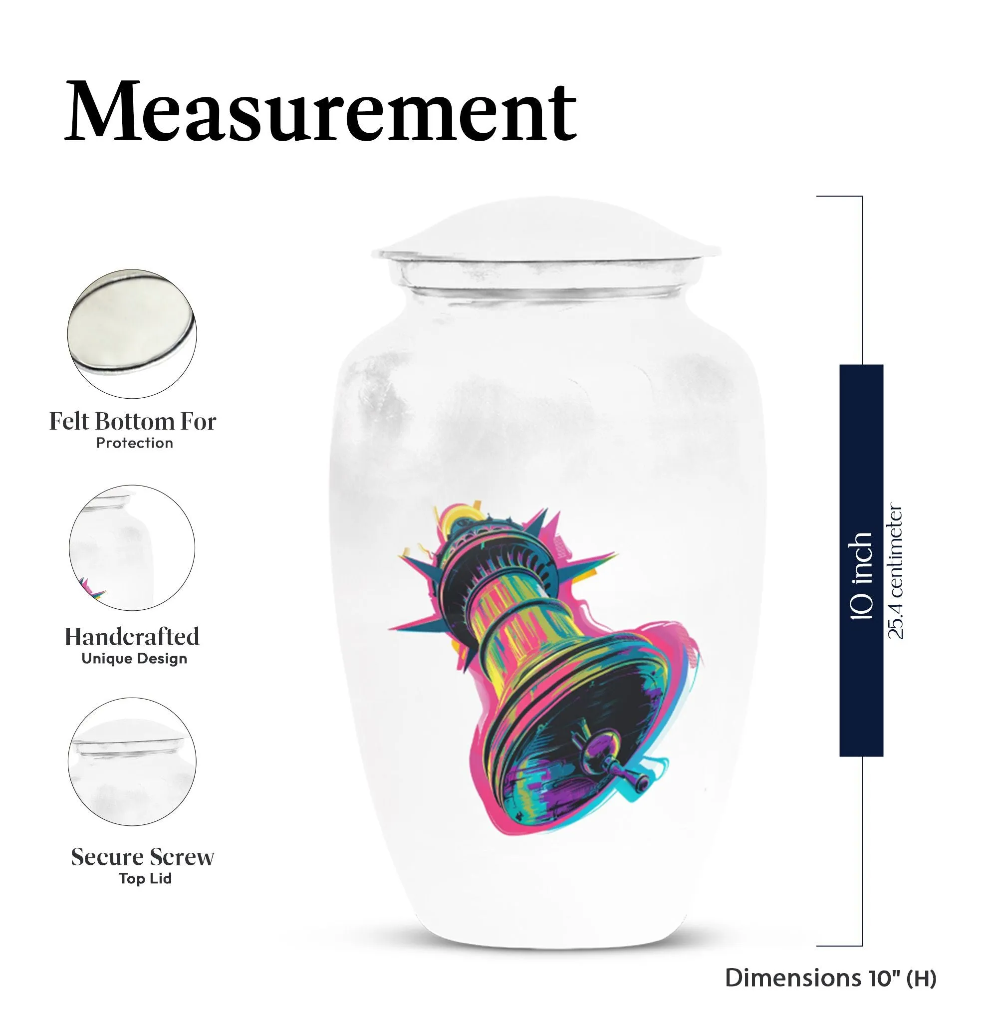 Resplendent Bell Human Cremation Tribute -