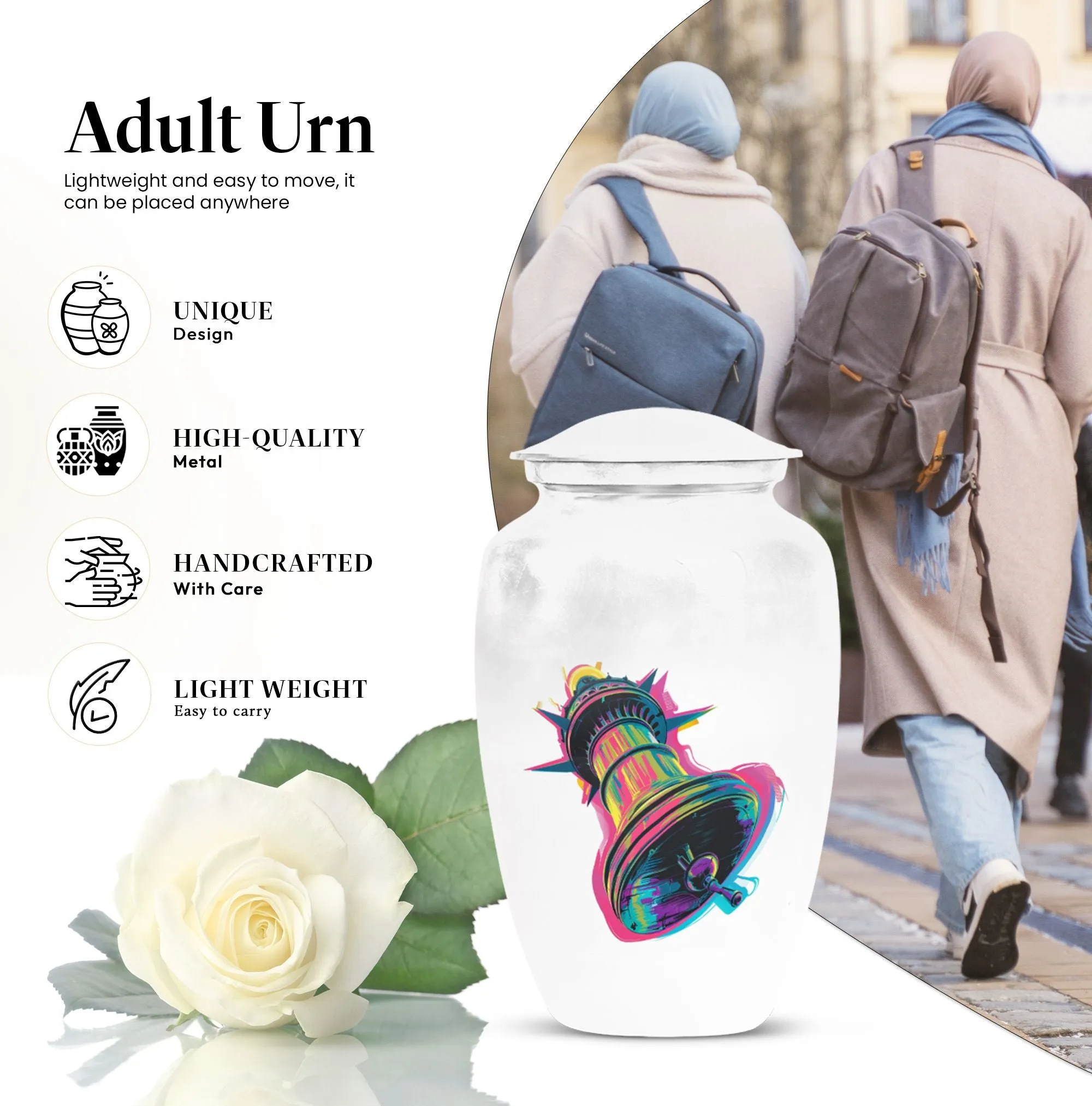 Resplendent Bell Human Cremation Tribute -
