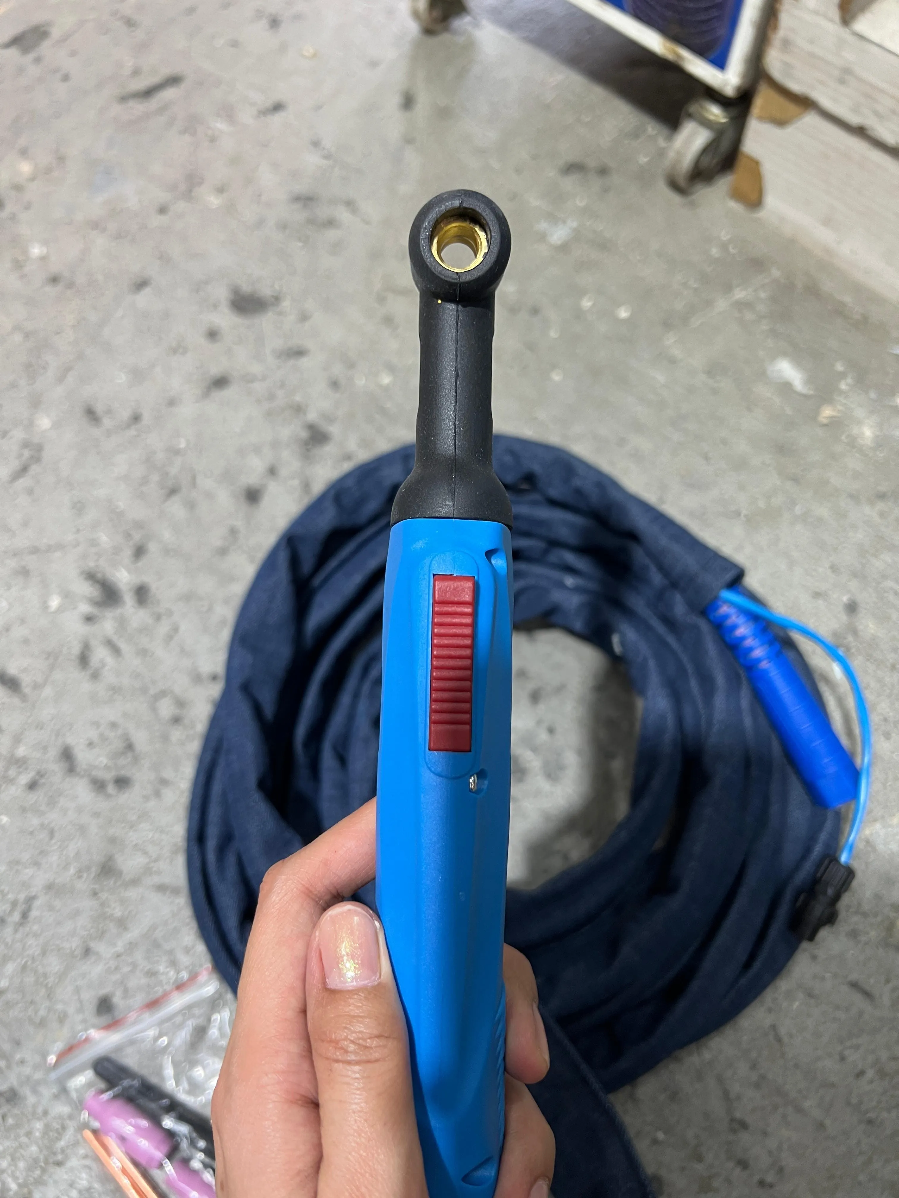 Riland Welding Machine TIG250CT C/W 8m Wp26 Torch And Welding Cable | Model: W-TIG250CT-R