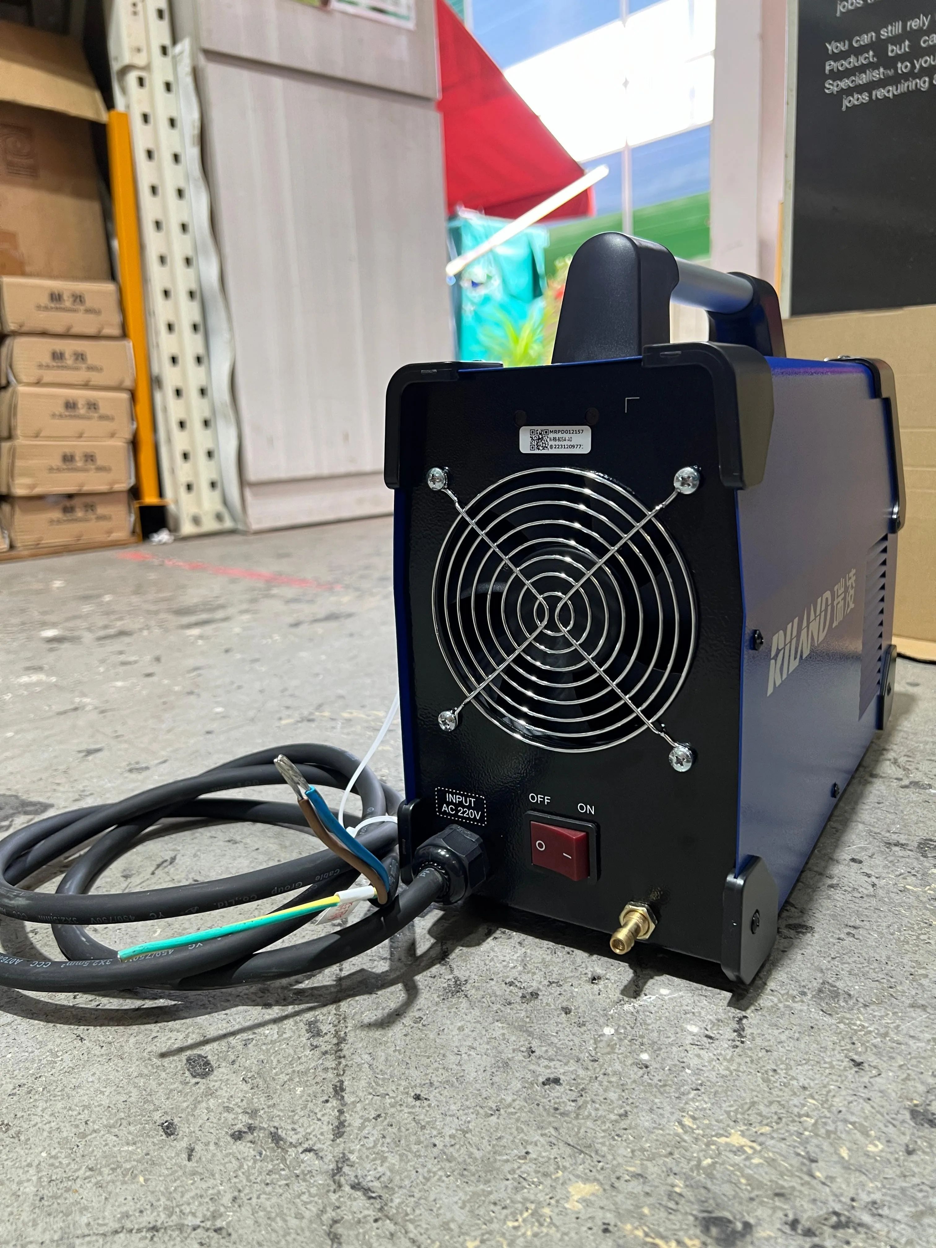 Riland Welding Machine TIG250CT C/W 8m Wp26 Torch And Welding Cable | Model: W-TIG250CT-R
