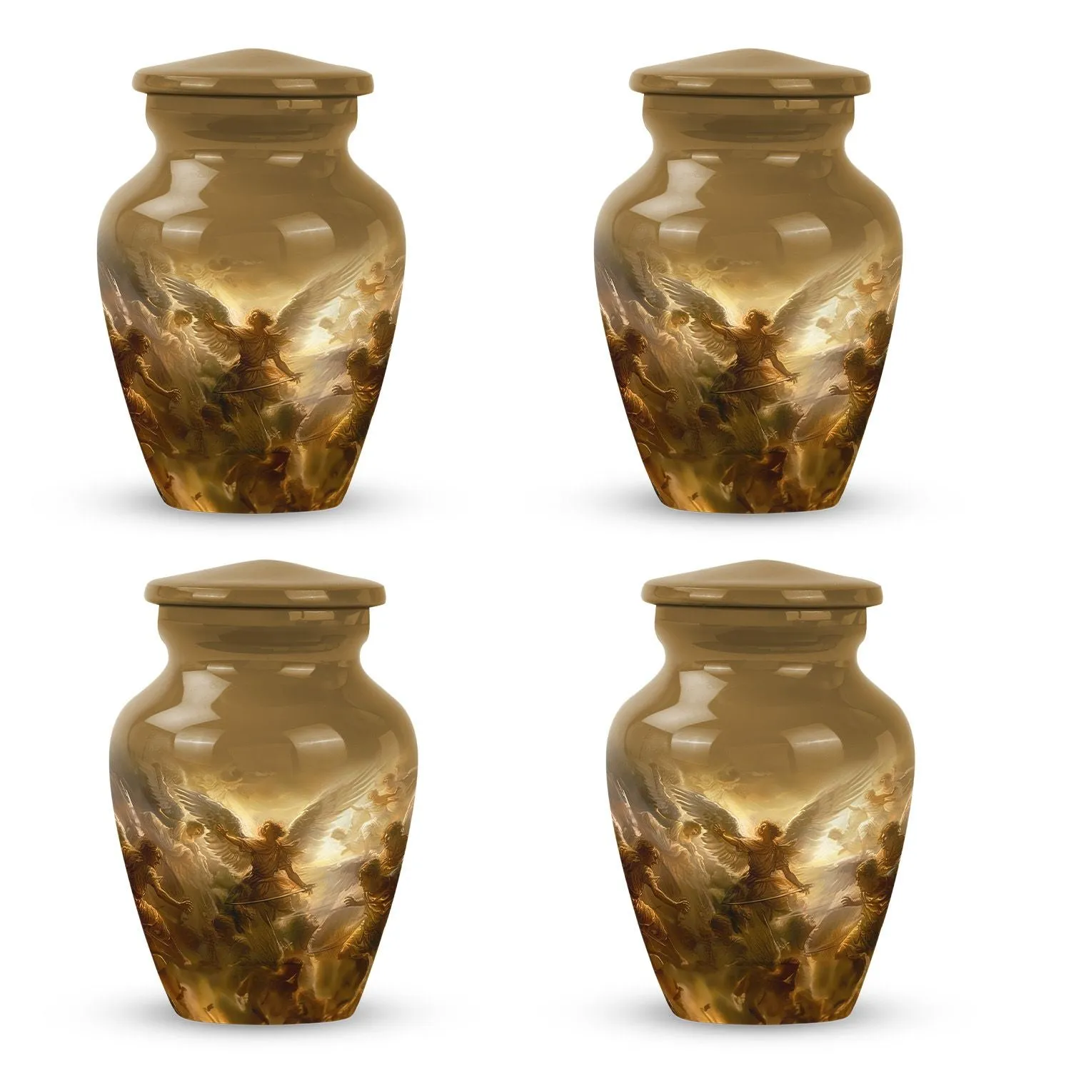 Sacred Remembrance Catholic Cremation Funeral Urn For Ashes