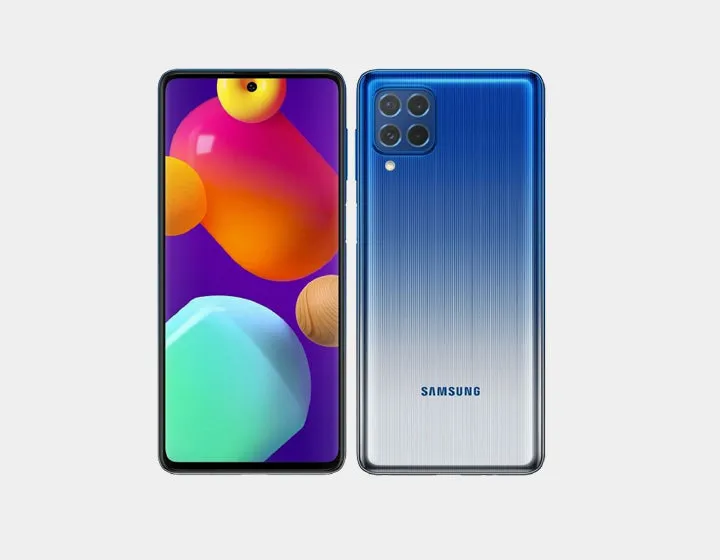 Samsung Galaxy M62 M625F Dual 256GB 8GB RAM GSM Factory Unlocked - Blue