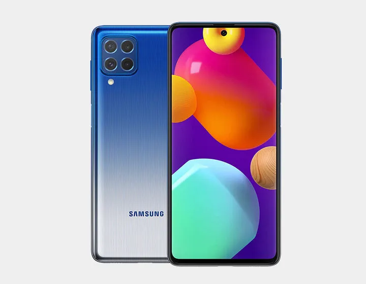 Samsung Galaxy M62 M625F Dual 256GB 8GB RAM GSM Factory Unlocked - Blue