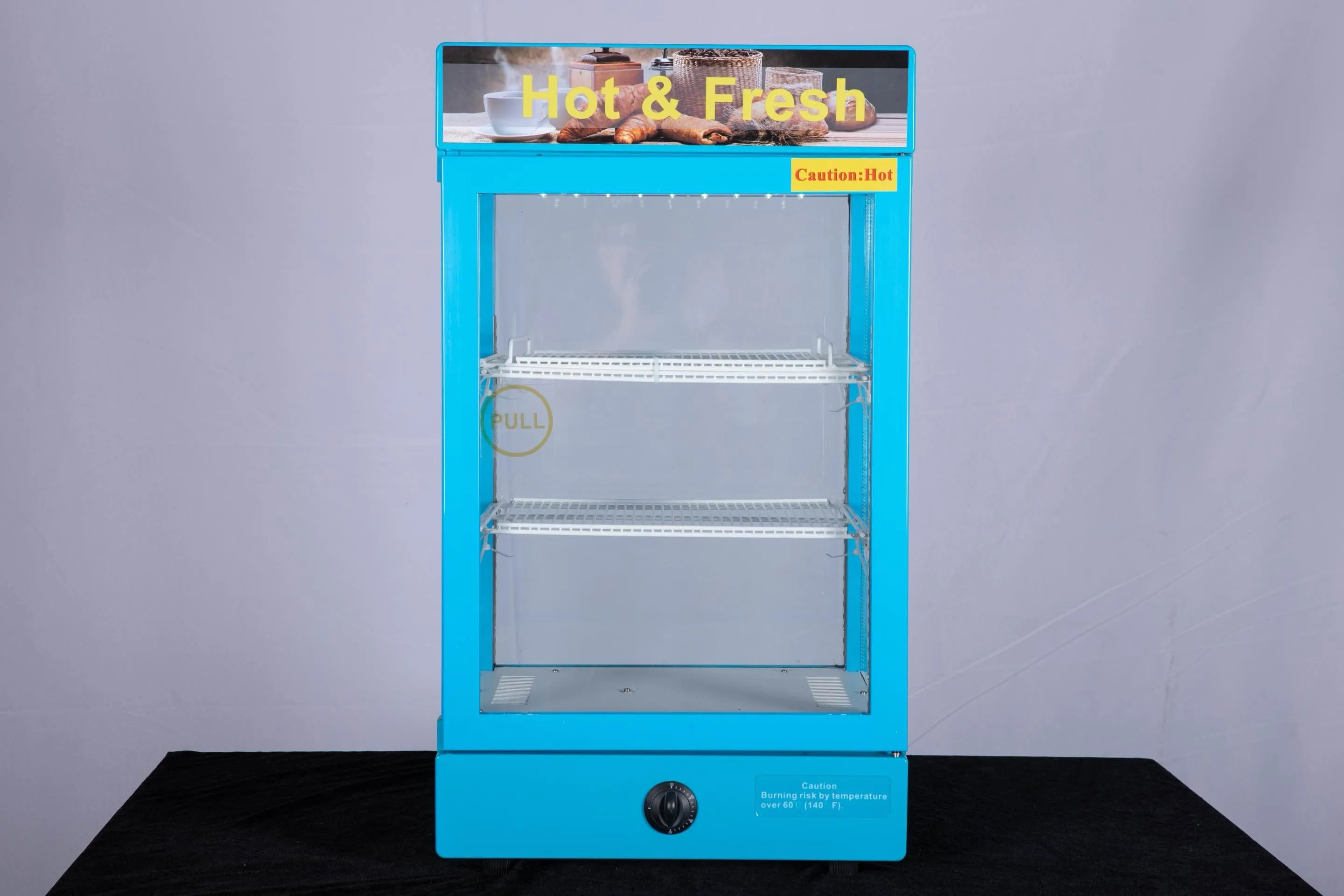 SDGR 20N Glass Door Hot Food Display Warmer