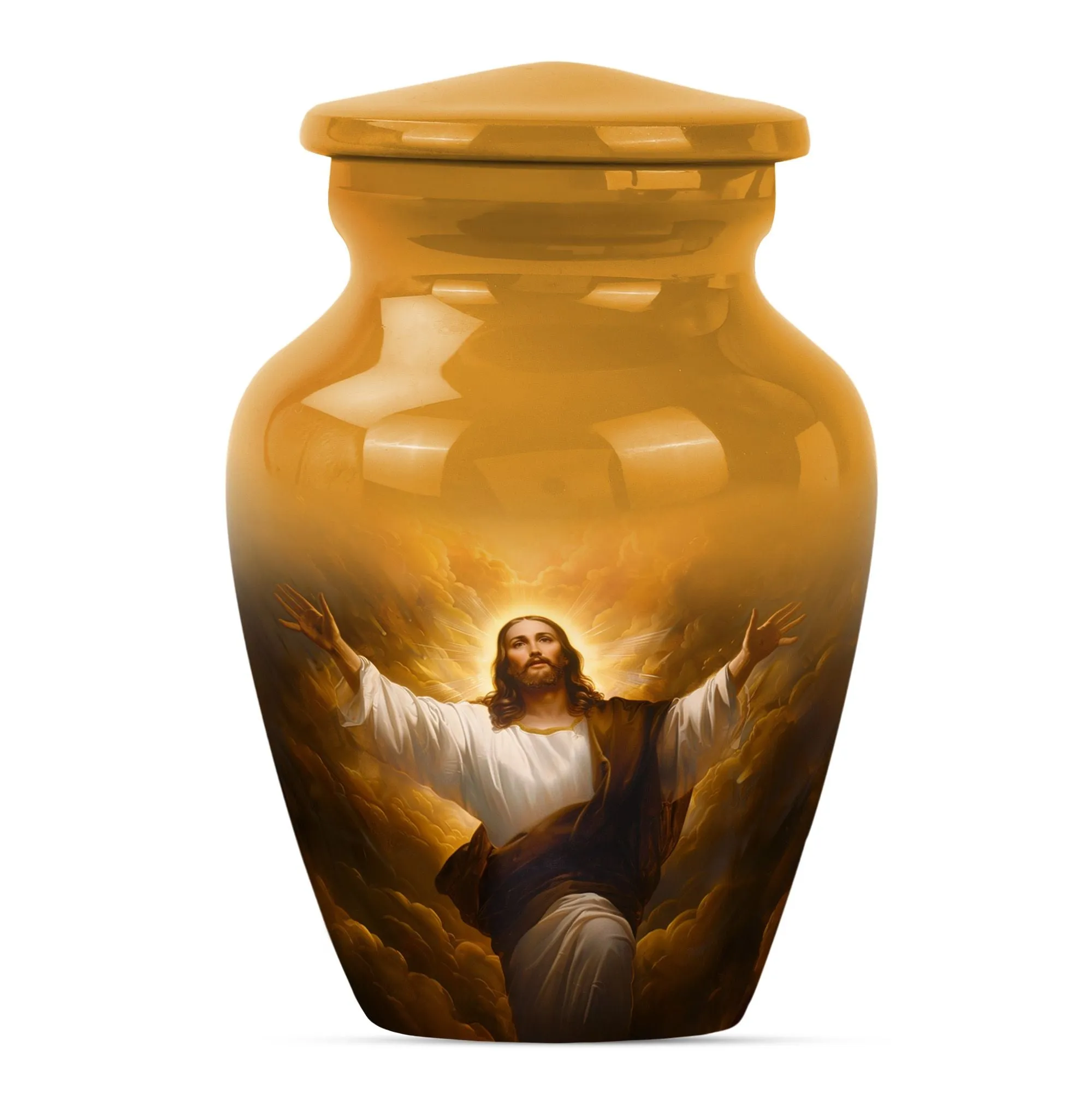 Serenity Divine: Jesus Urn for Cherished Remembrance