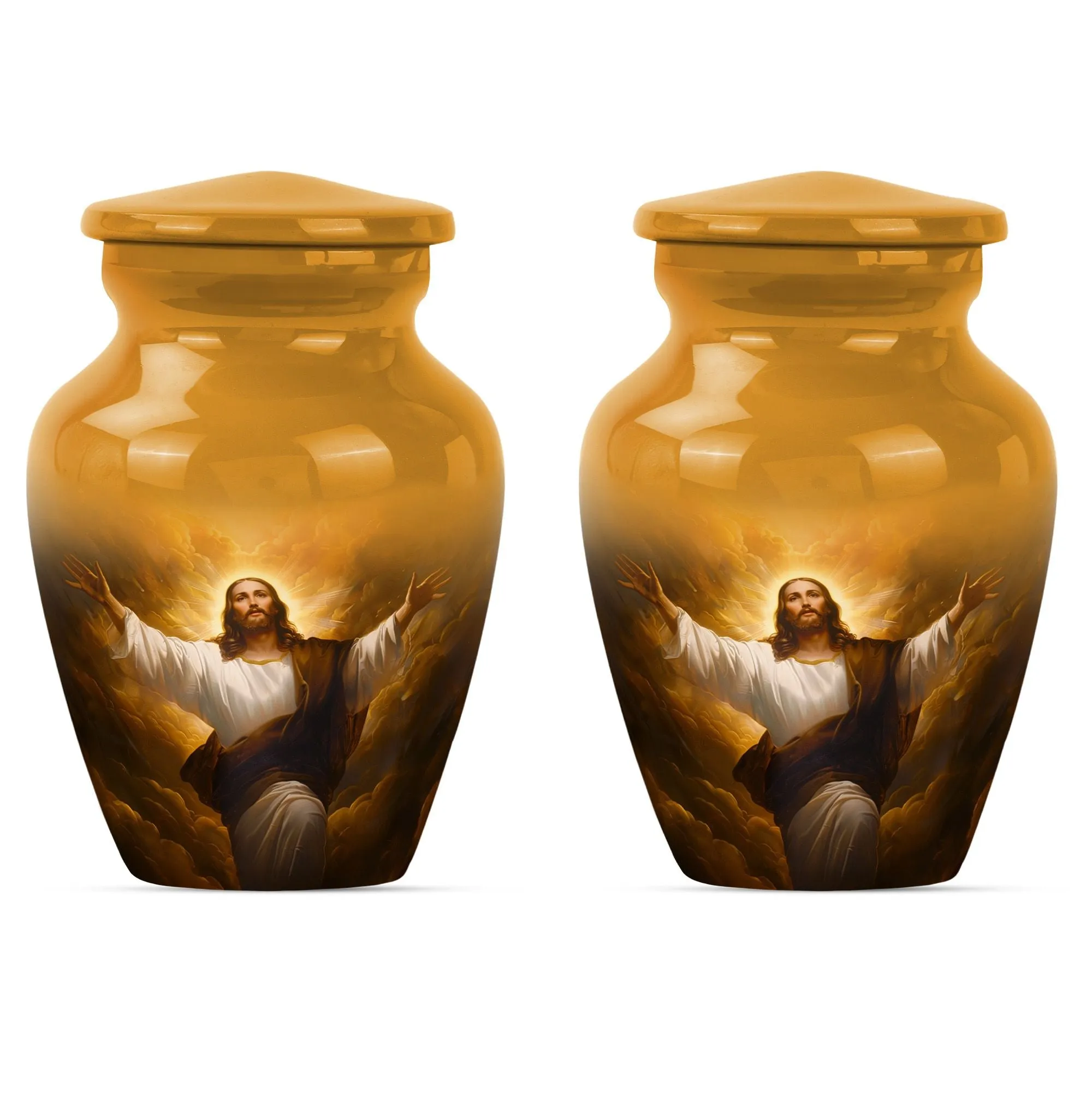 Serenity Divine: Jesus Urn for Cherished Remembrance