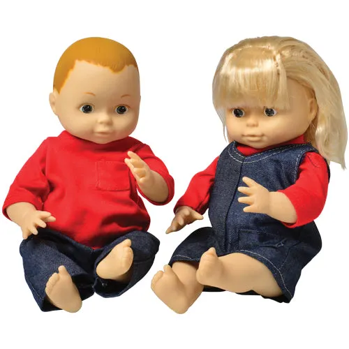 Set of Ten Ethnic Dolls