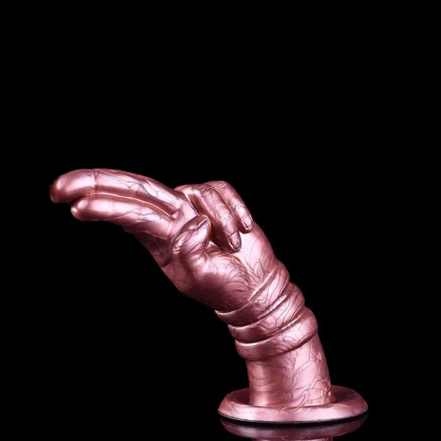 Silicone Finger Suction Cup Dildo
