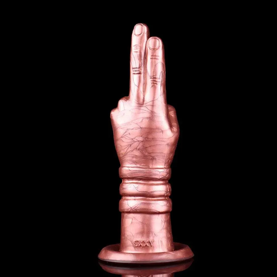 Silicone Finger Suction Cup Dildo