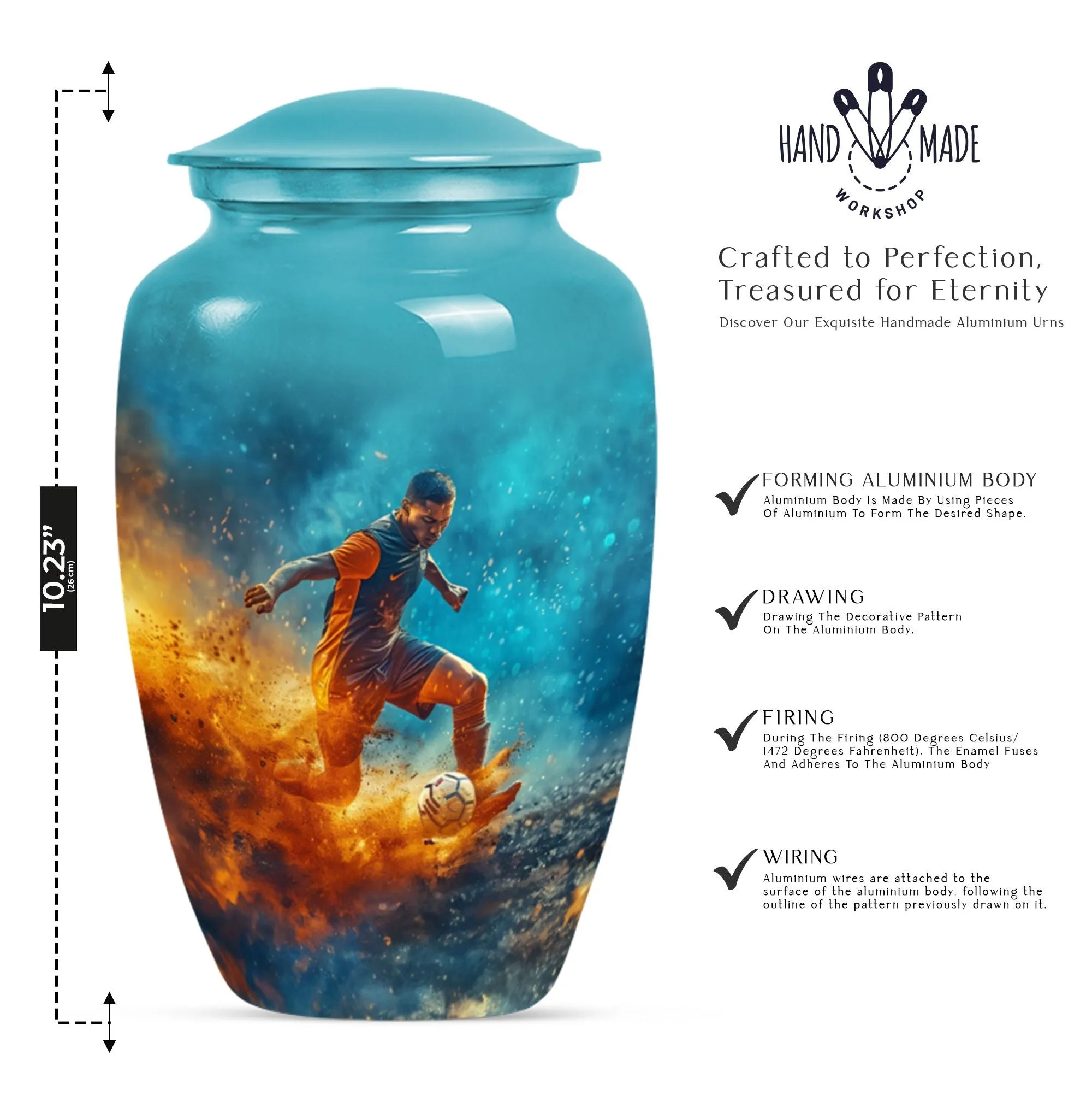 Soccer Urn Eternity Keeper: A Cremation for Men's Lasting Legacy