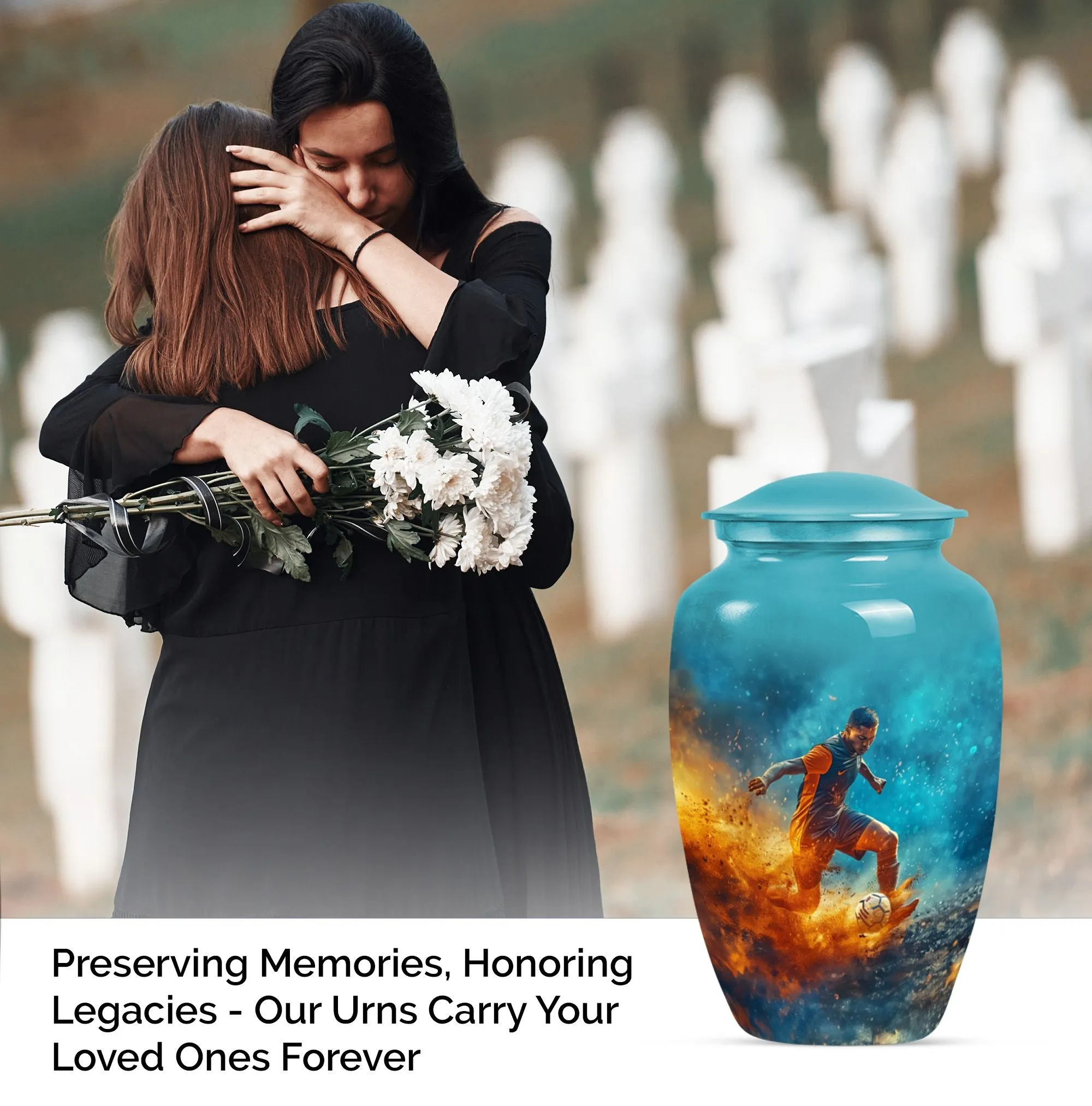 Soccer Urn Eternity Keeper: A Cremation for Men's Lasting Legacy