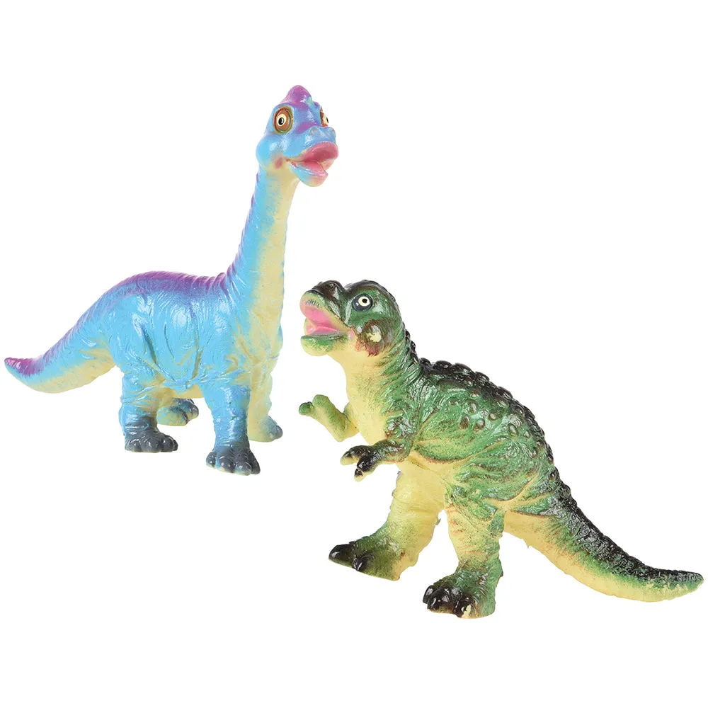 Soft Squeezable Dinosaur Set | 6 Washable Toys