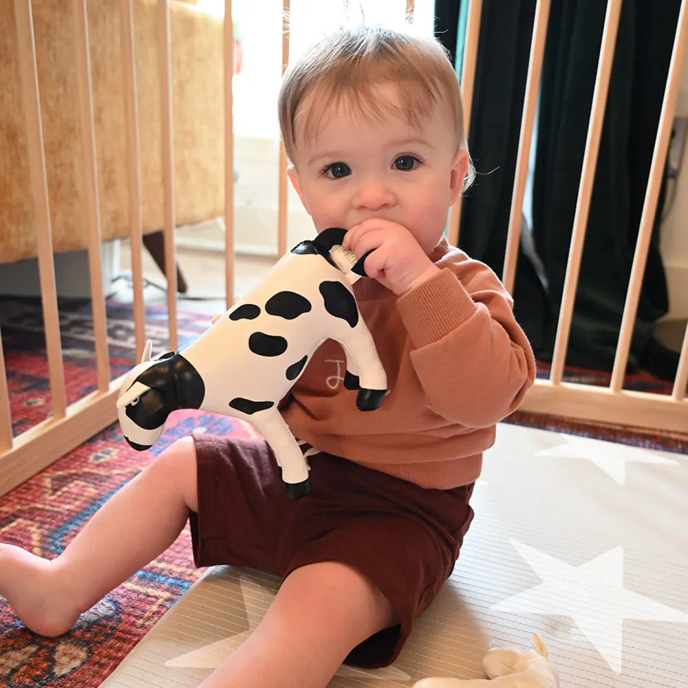 Soft Vinyl Farm Animal 5-Piece Set | Durable, Wipe-Clean Pretend Play Toys