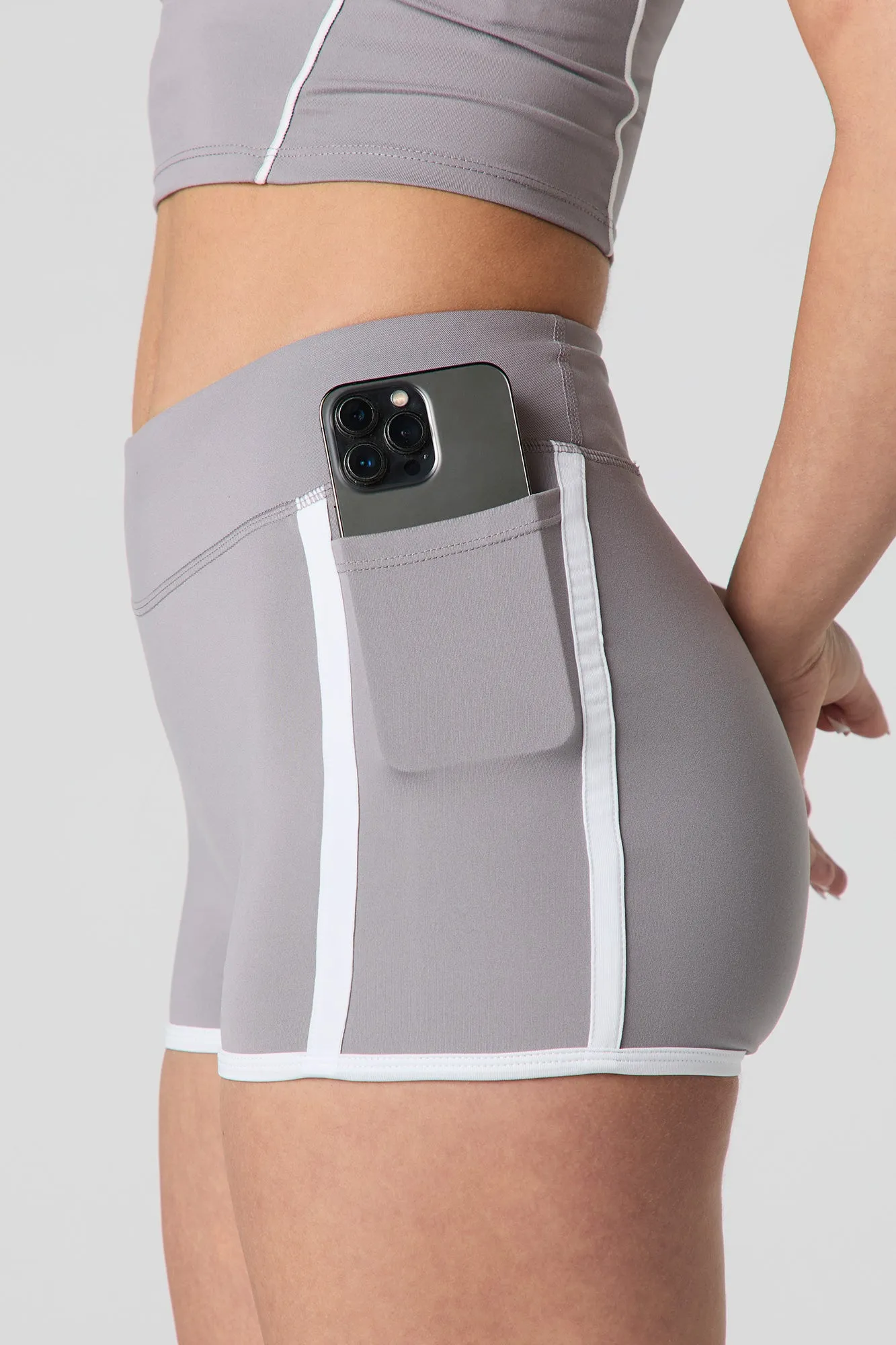 Sommer Ray Active Contrast Short