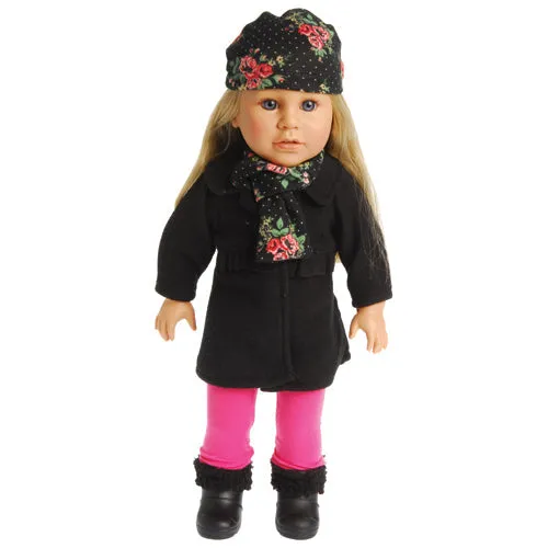 Sophie Combo Set- 18" Doll with 15 pc. Wardrobe