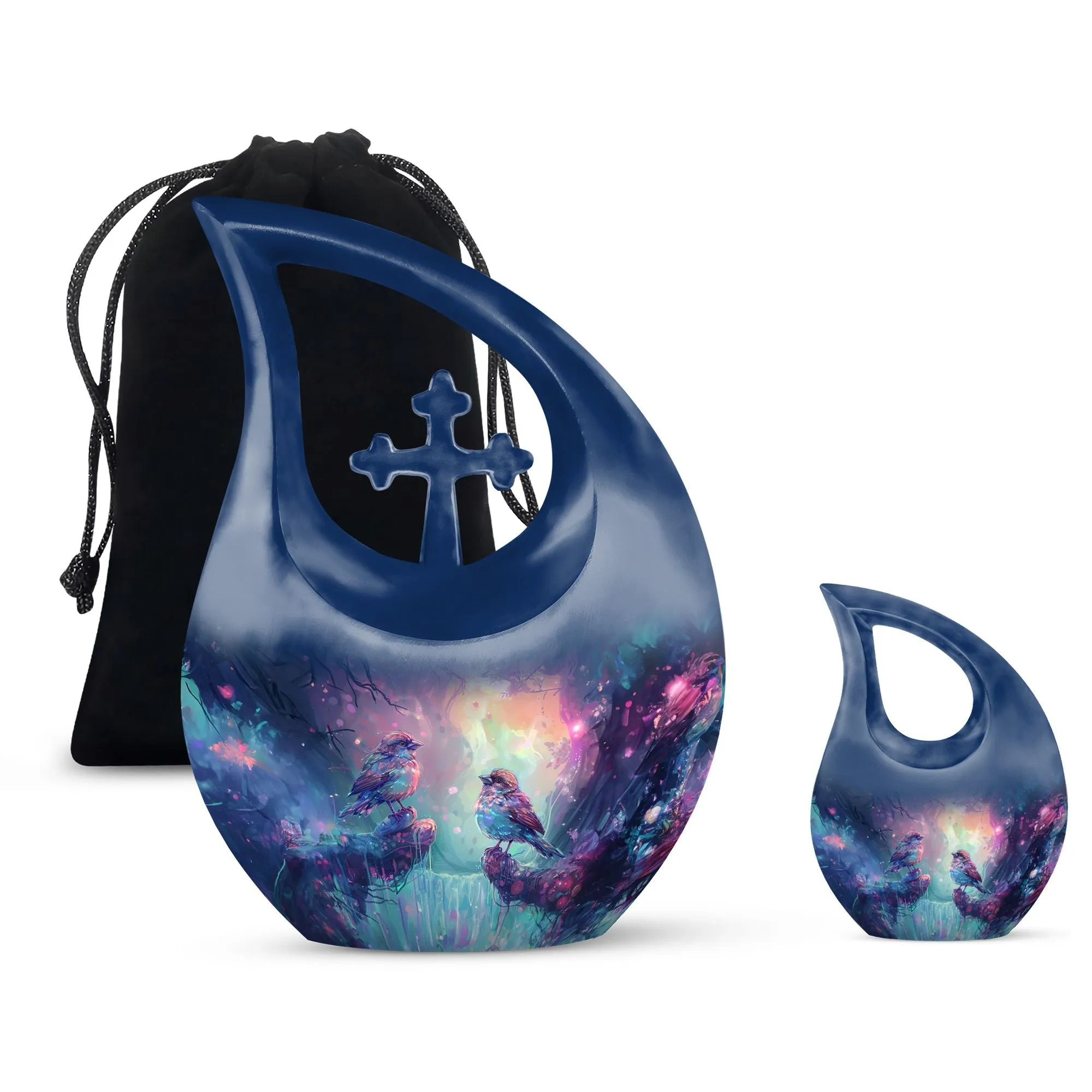 Sparrow Memorial Cremation Urn For Human Ashes