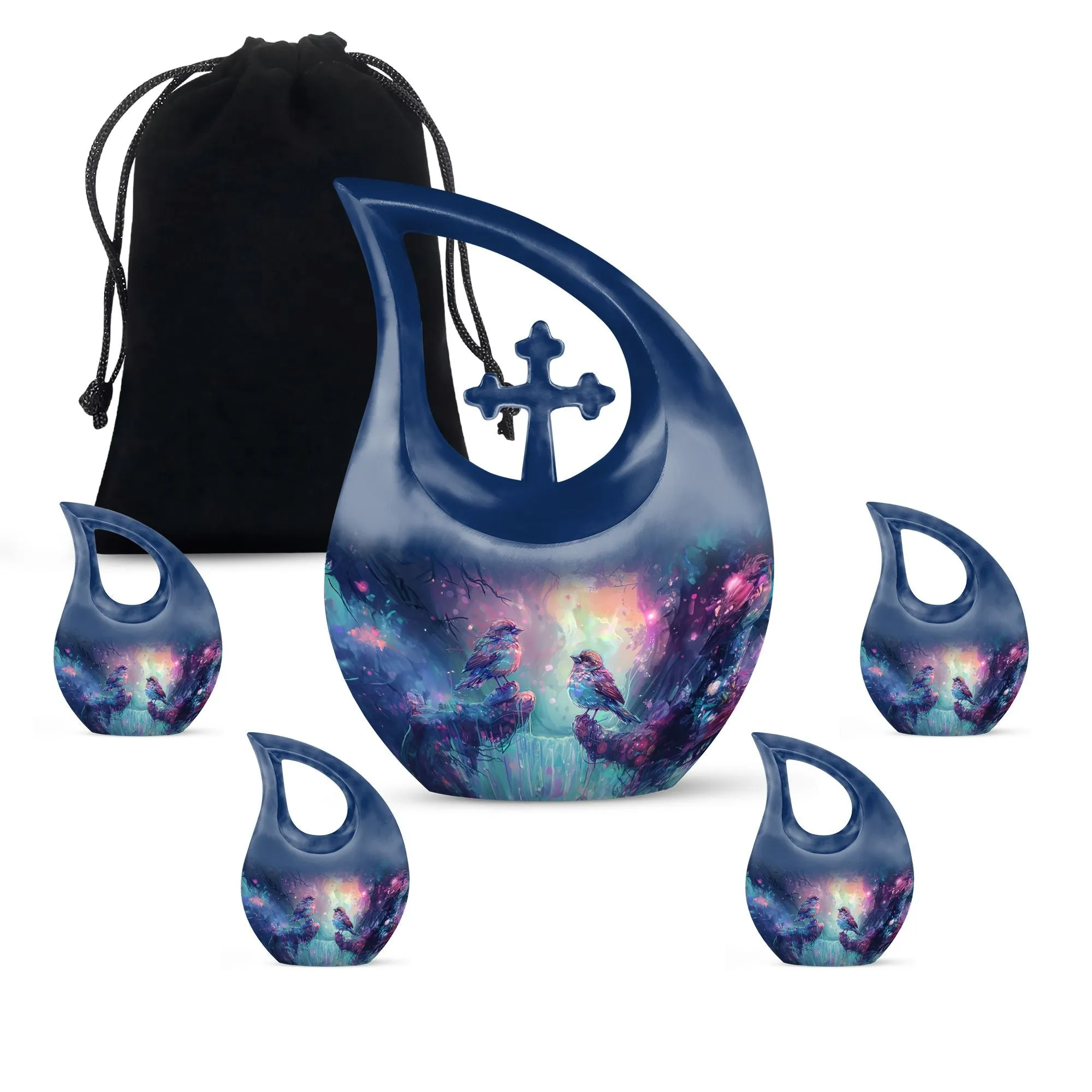 Sparrow Memorial Cremation Urn For Human Ashes