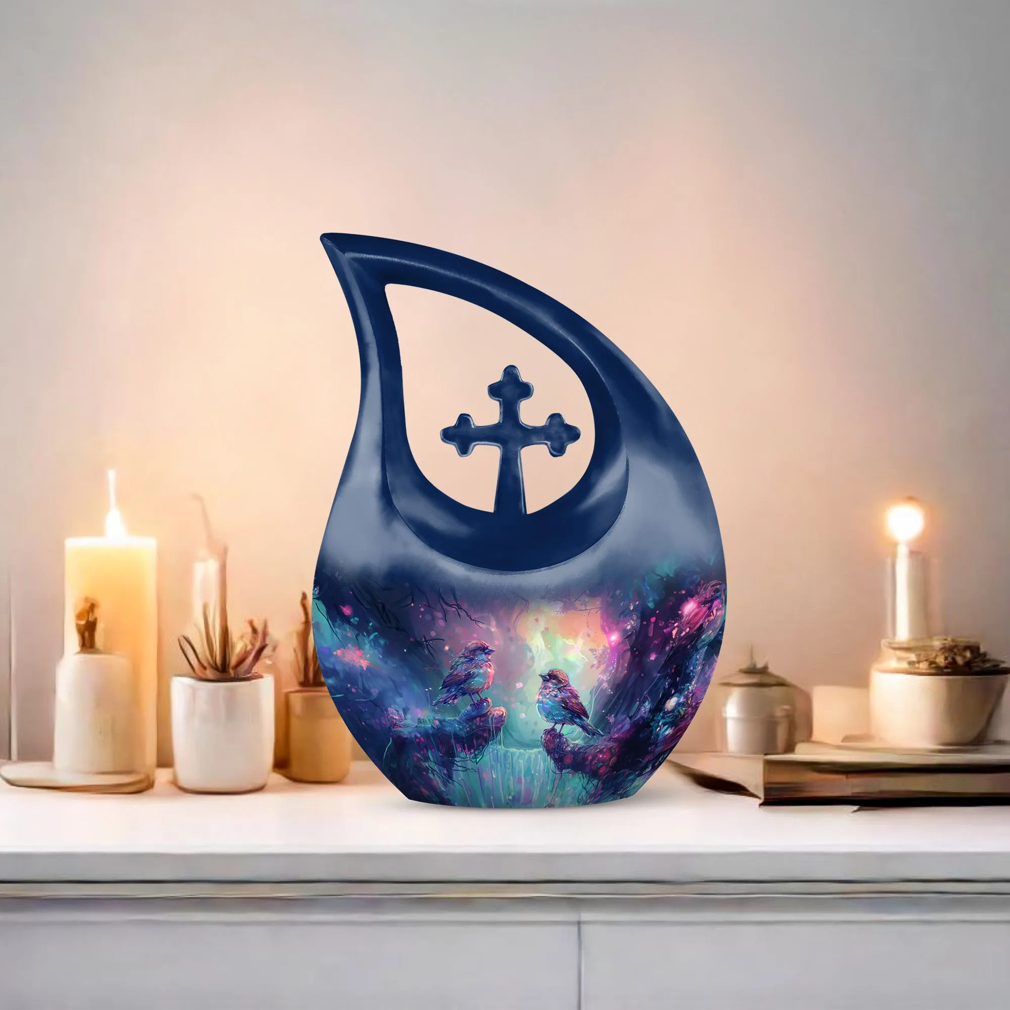 Sparrow Memorial Cremation Urn For Human Ashes