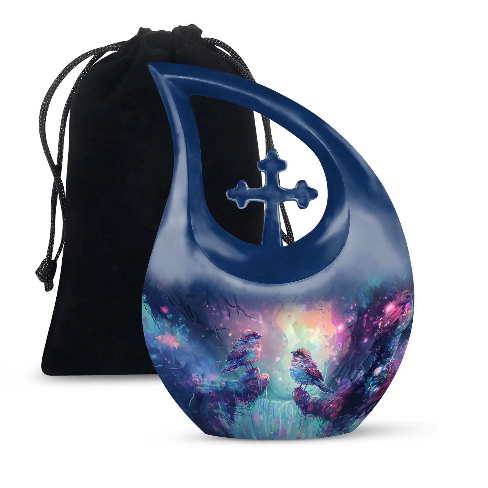Sparrow Memorial Cremation Urn For Human Ashes