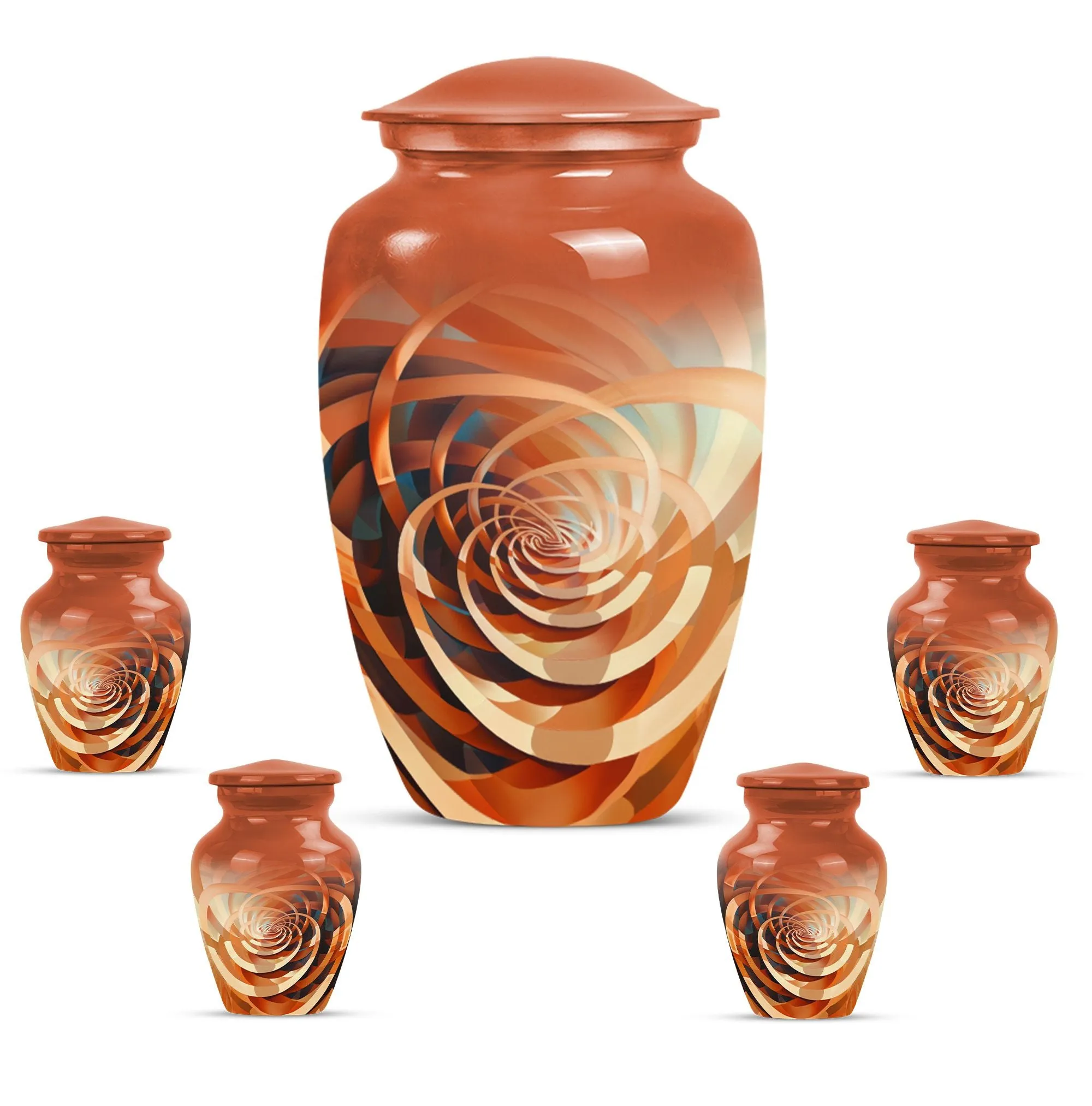 Spiral Cremation Tribute - Memorial for Human Ashes
