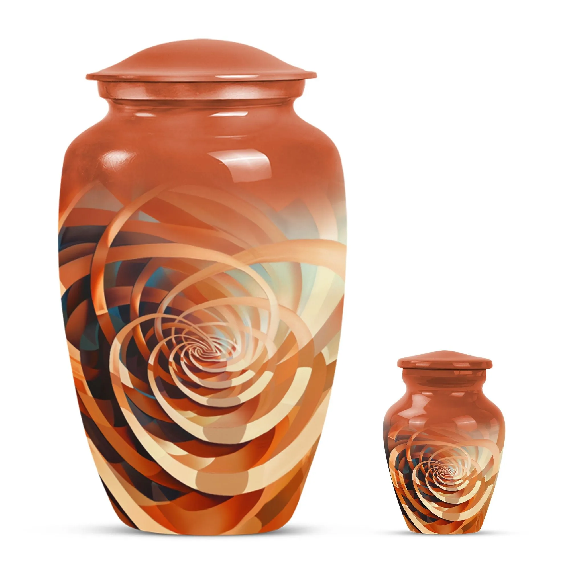 Spiral Cremation Tribute - Memorial for Human Ashes