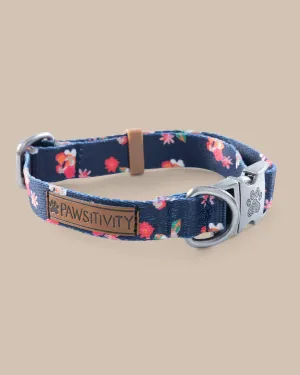 ST x Pawsitivity Garden Splendor Dog Collar