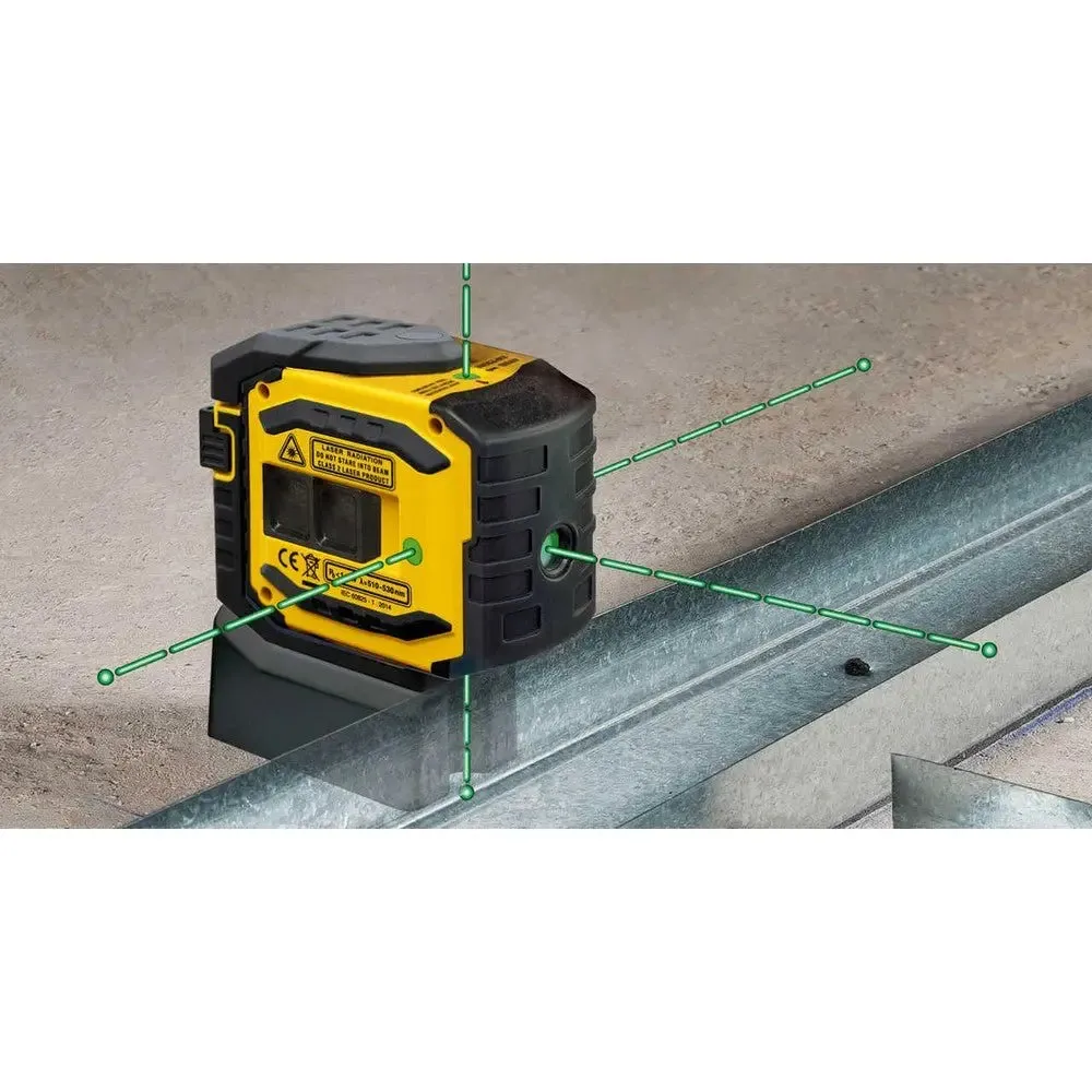 Stabila LA-5P G self-leveling, 5-Point/Dot GREENBEAM Laser