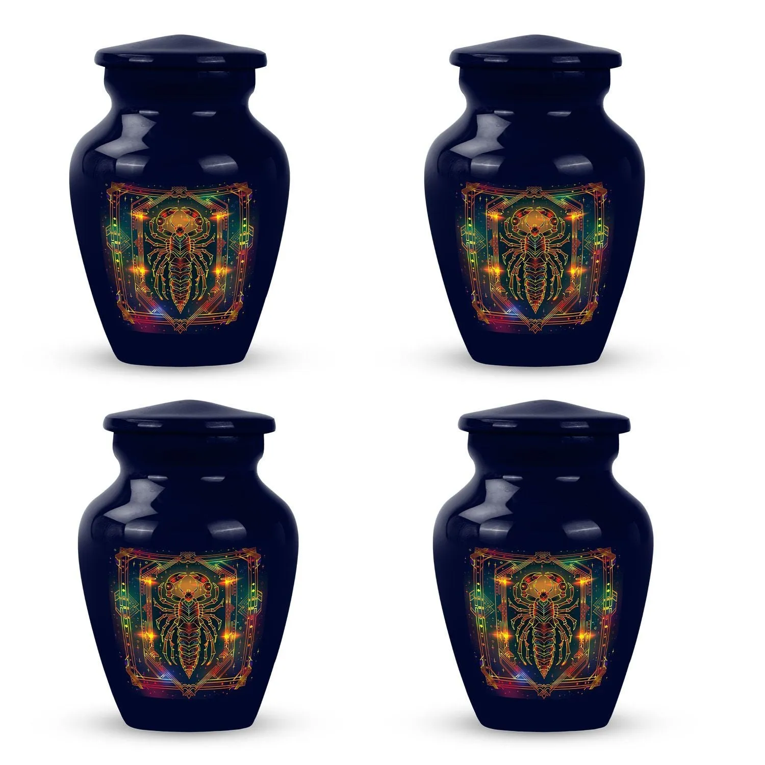 Stellar Remembrance - Zodiac Themed Cremation Urn for Eternity