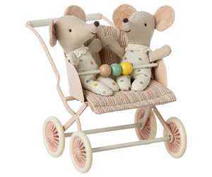 Stroller Baby Mice - Rose