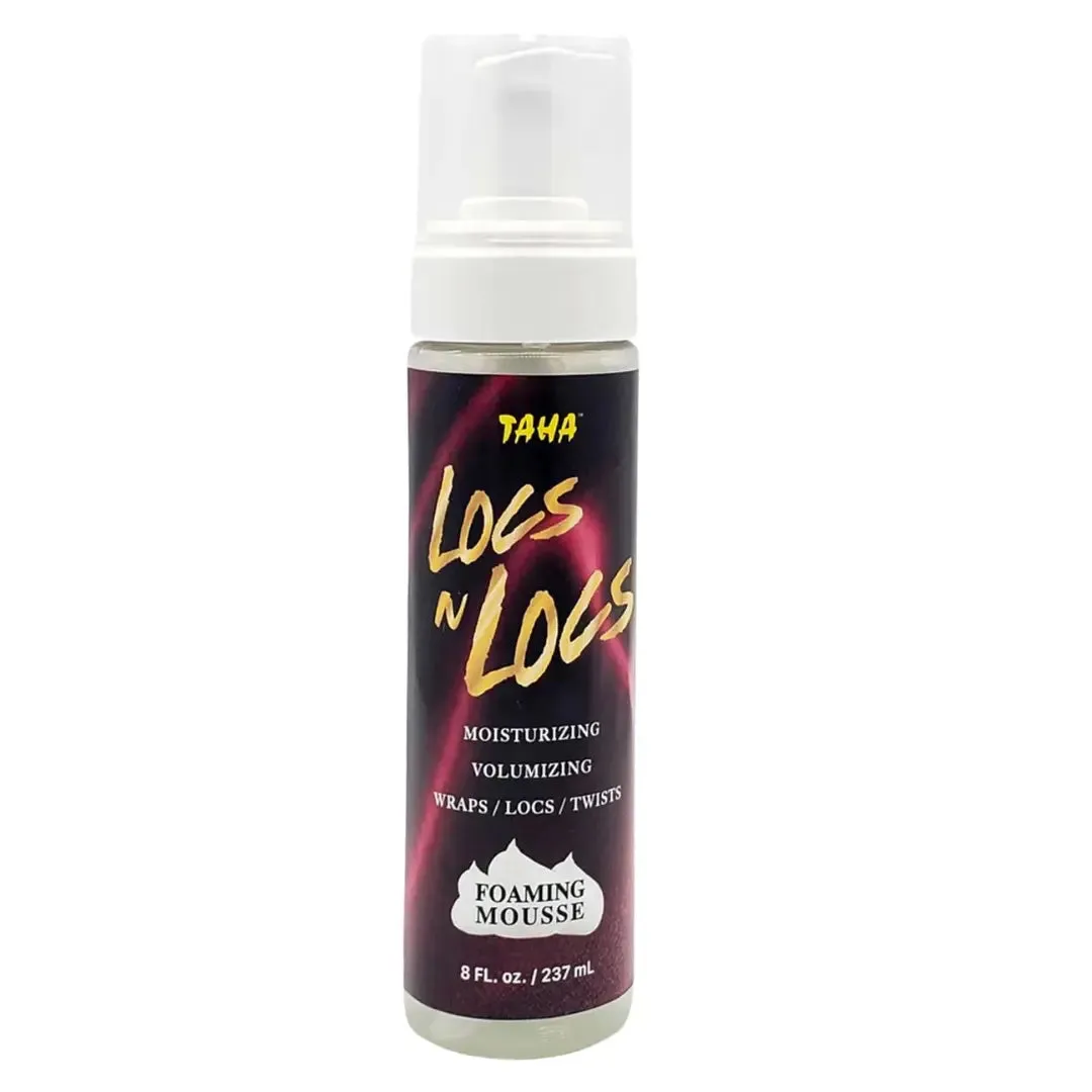 Taha Locs N Locs Foaming Mousse Moisturizing & Volumizing - 8 oz