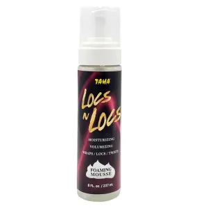 Taha Locs N Locs Foaming Mousse Moisturizing & Volumizing - 8 oz