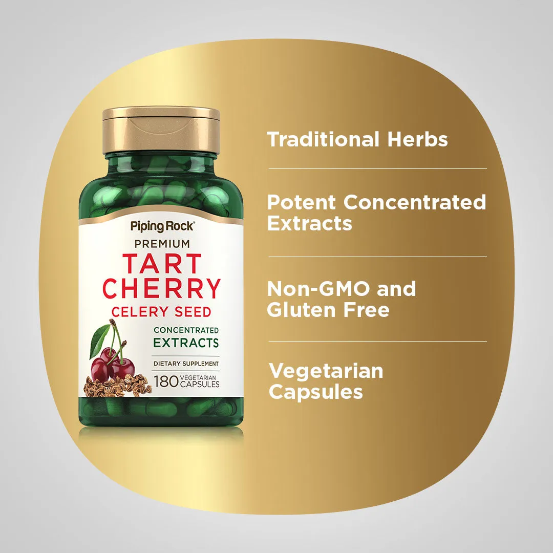 Tart Cherry Celery Seed, 180 Vegetarian Capsules
