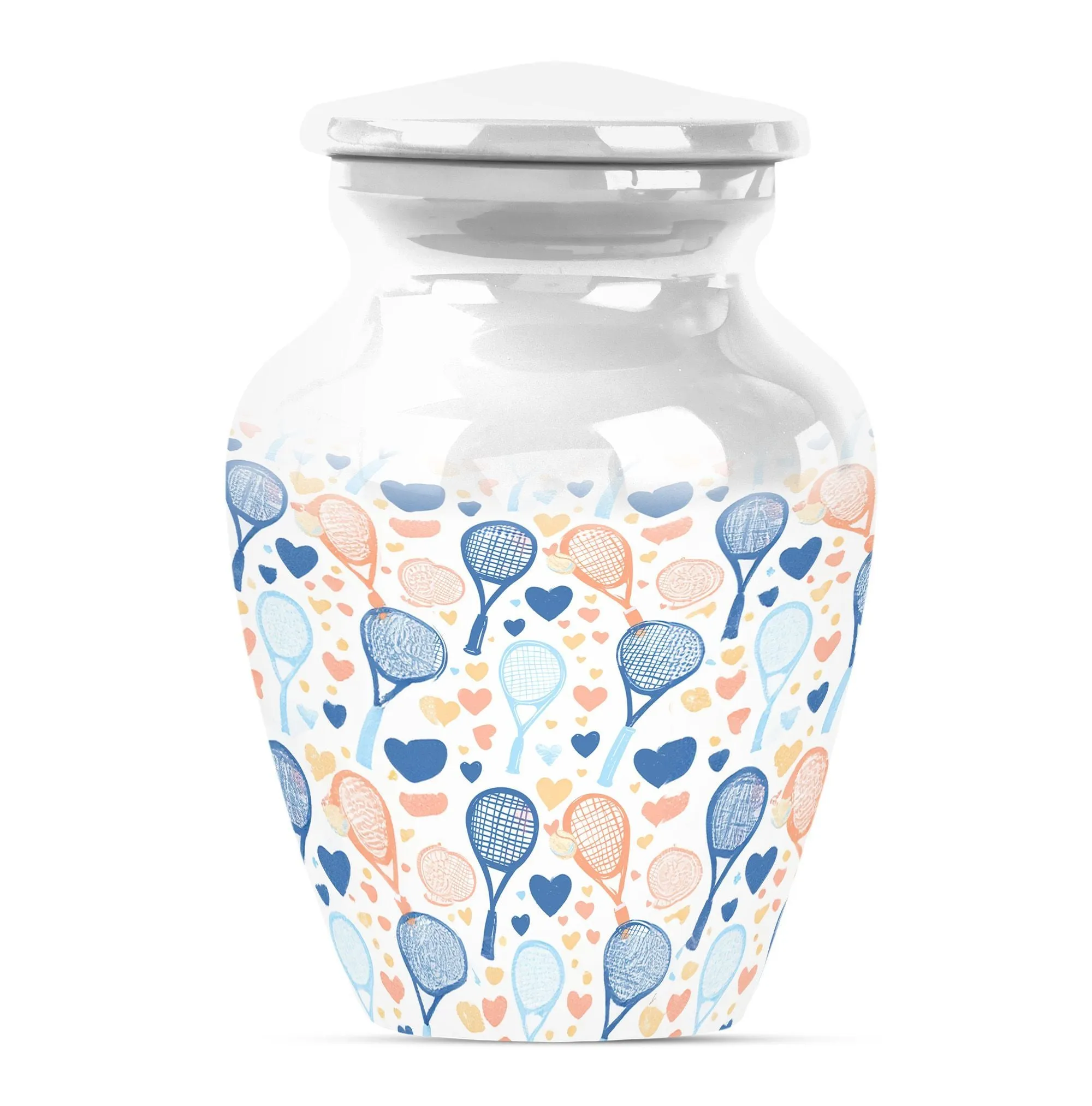 Tennis Urn Delight - Medium Sized Burial Cremation Urn