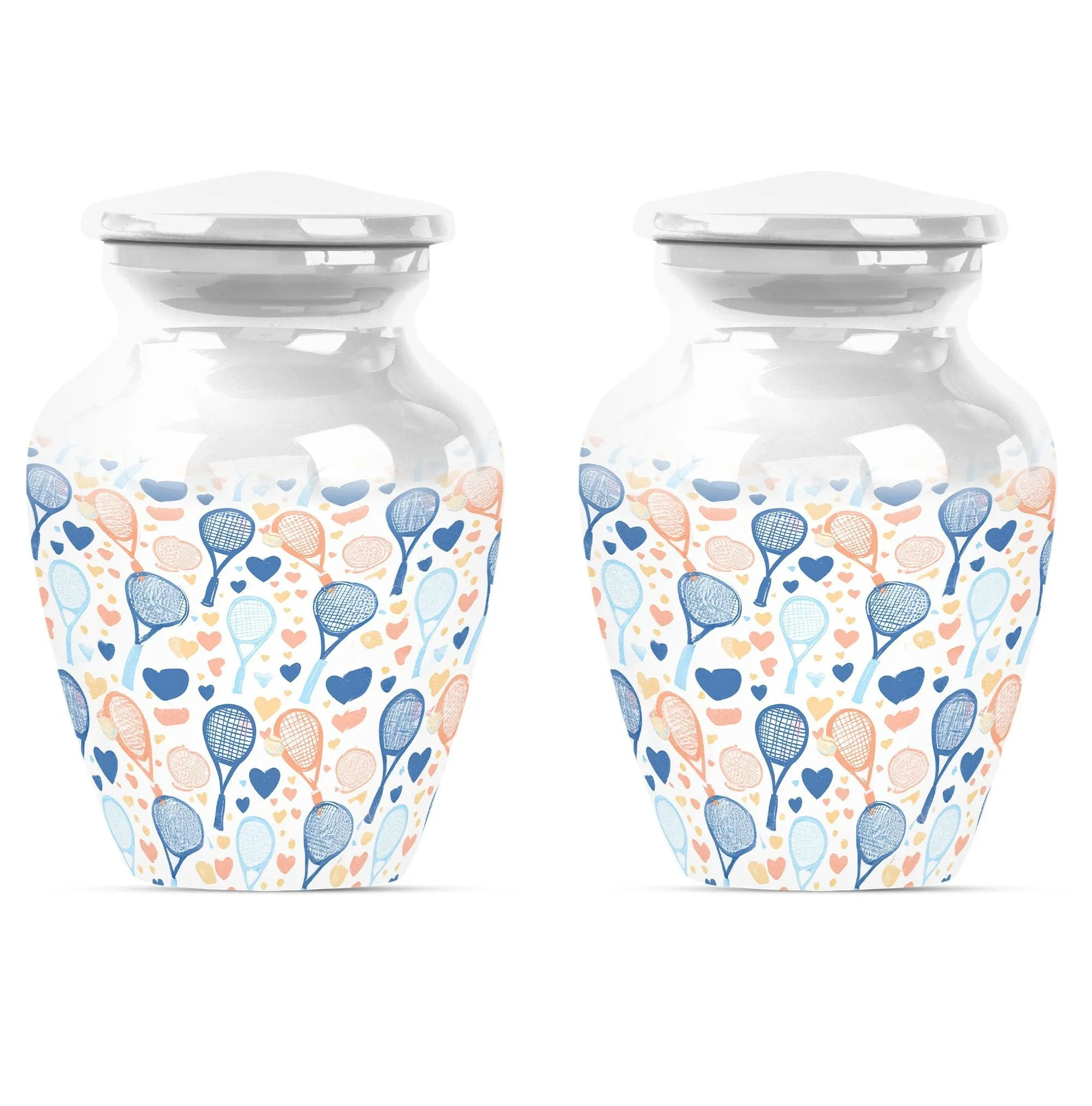 Tennis Urn Delight - Medium Sized Burial Cremation Urn