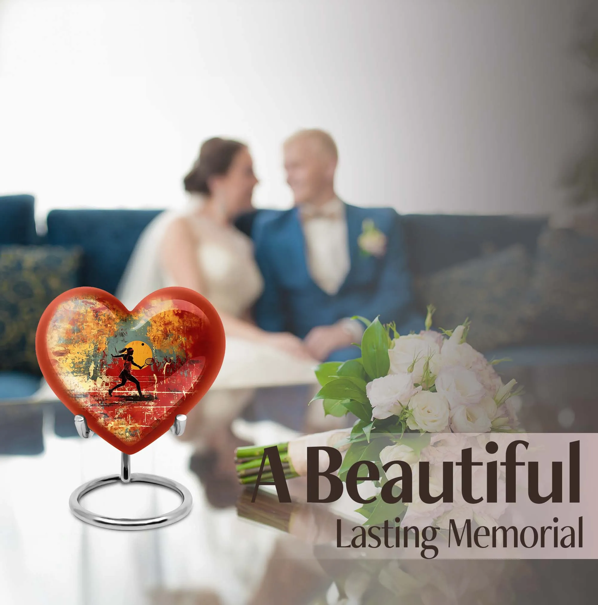 Tennis Urn: The Cremation Haven for Adult Men Ashes Remains