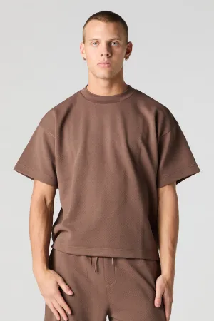 Textured Boxy T-Shirt