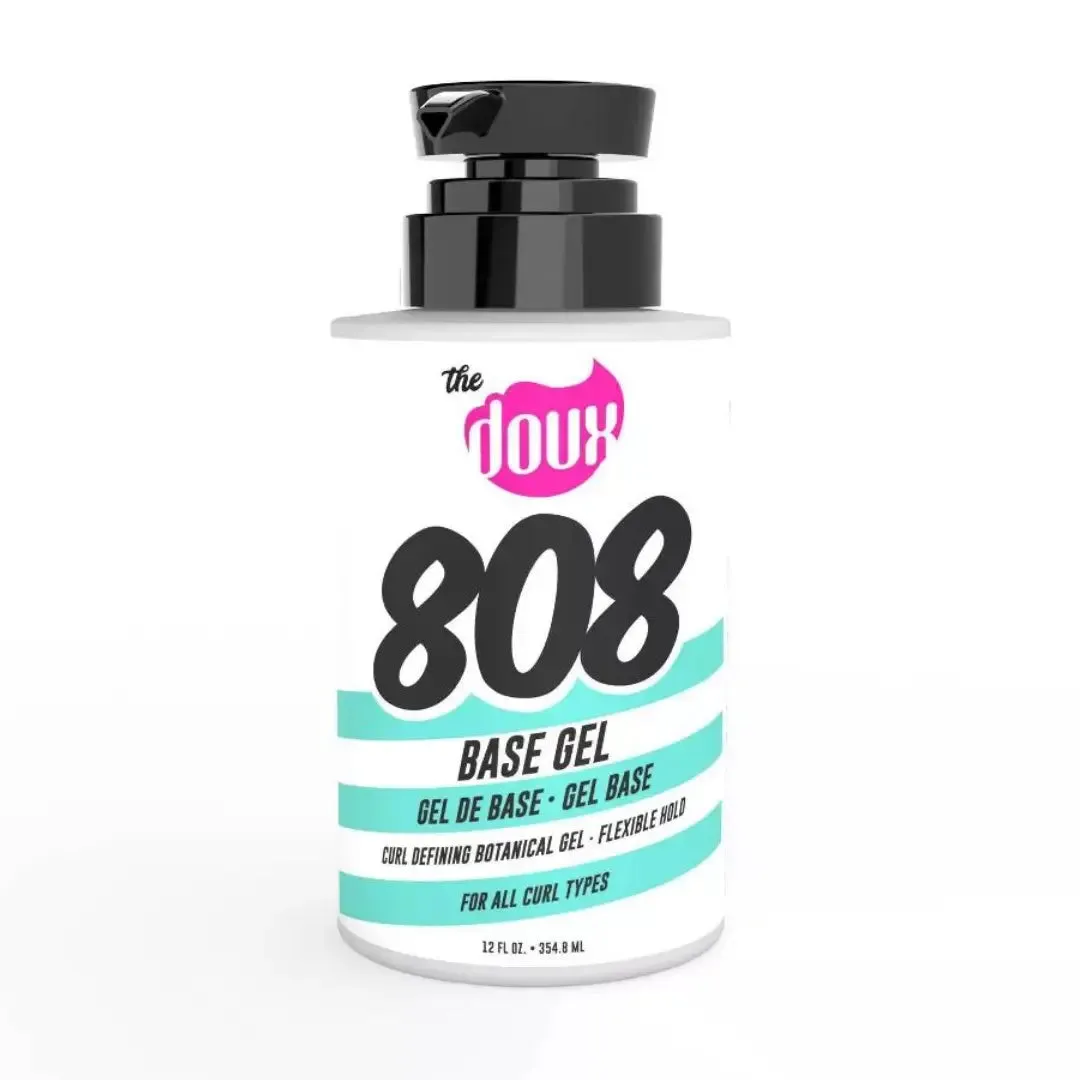 The Doux 808 Base Gel for All Curl Types - 12 oz