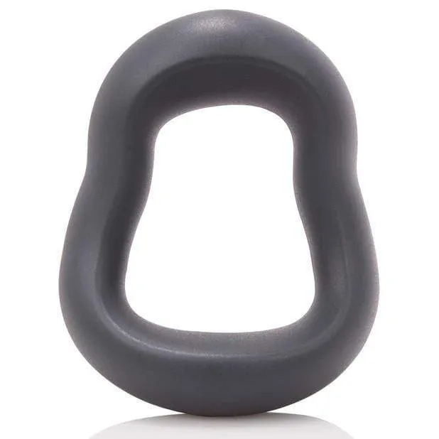 The Screaming O - Swing O Curve Silicone Cock Ring (Black)